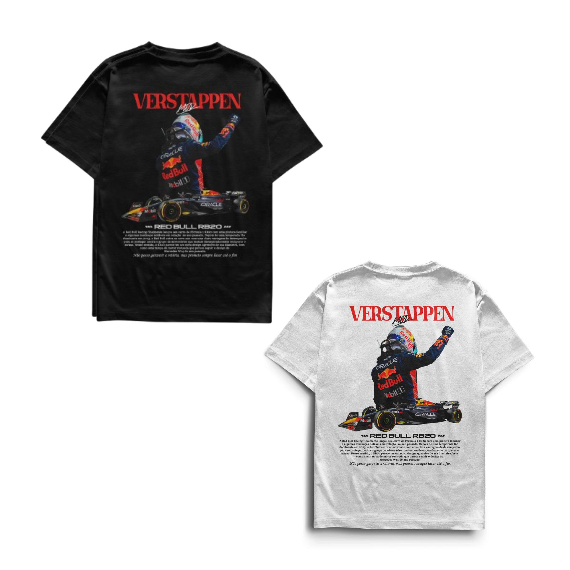 Kit Camiseta Verstappen F1 Compre 1 Leve 2