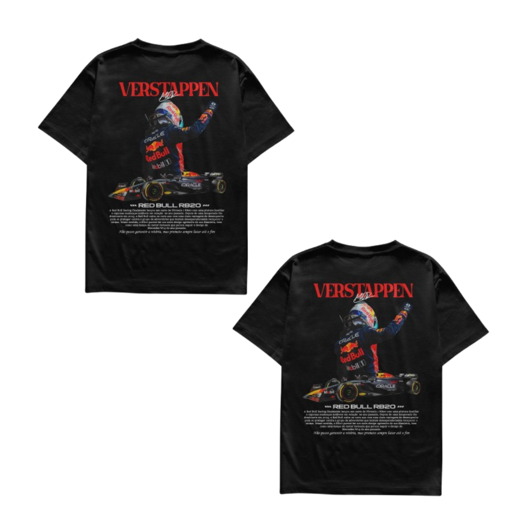 Kit Camiseta Verstappen F1 Compre 1 Leve 2