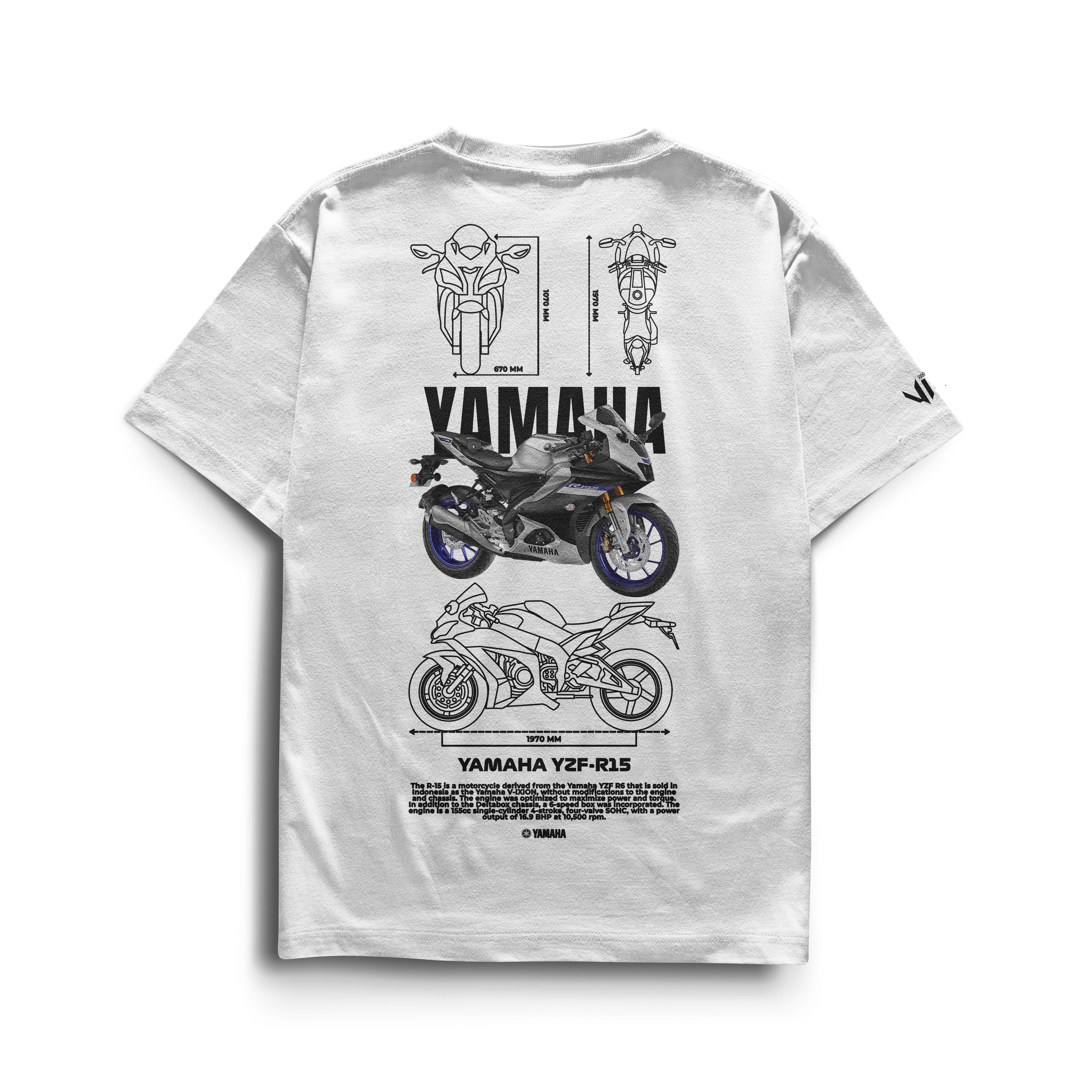 Camiseta Yamaha Y2F-R15