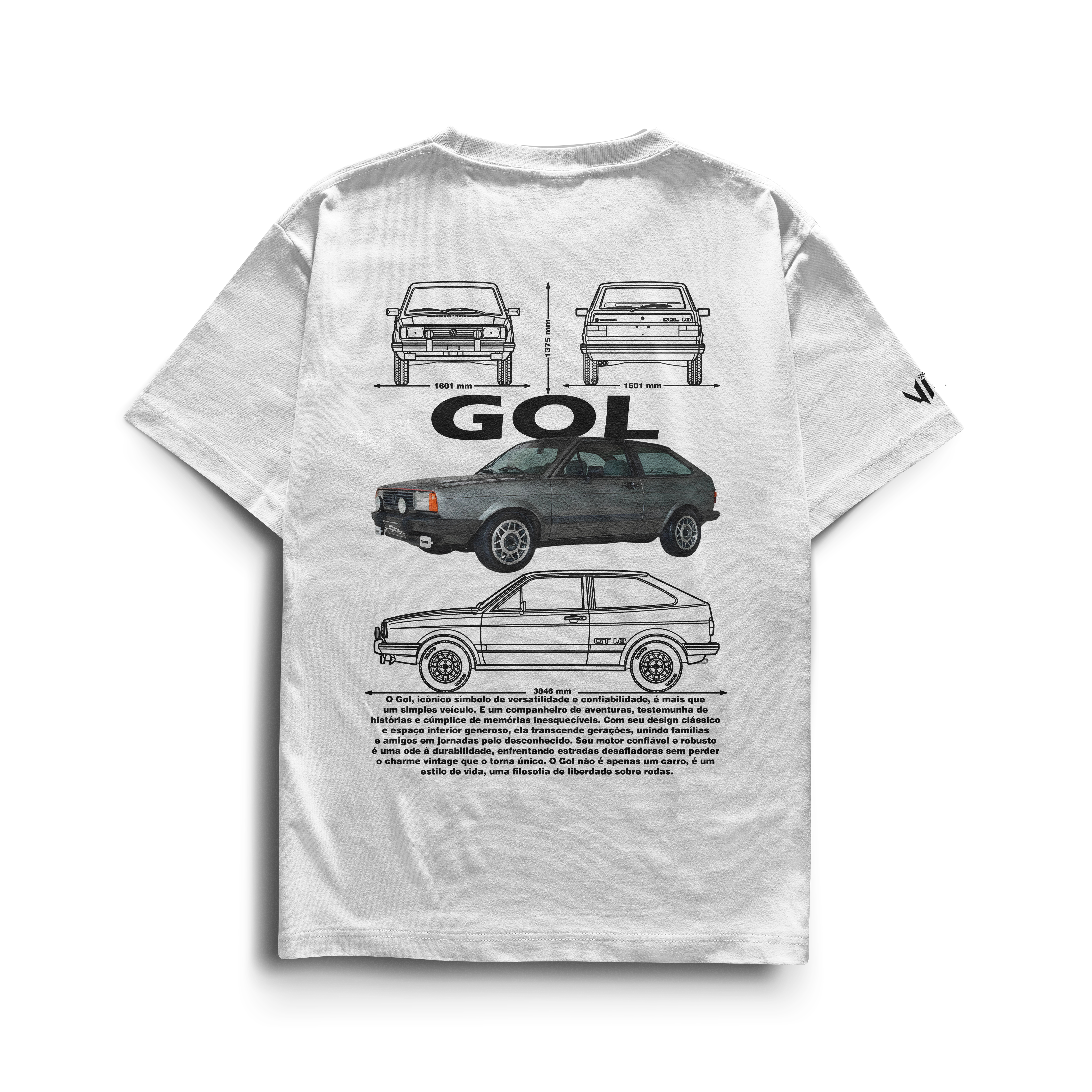 Camiseta Gol Quadrado