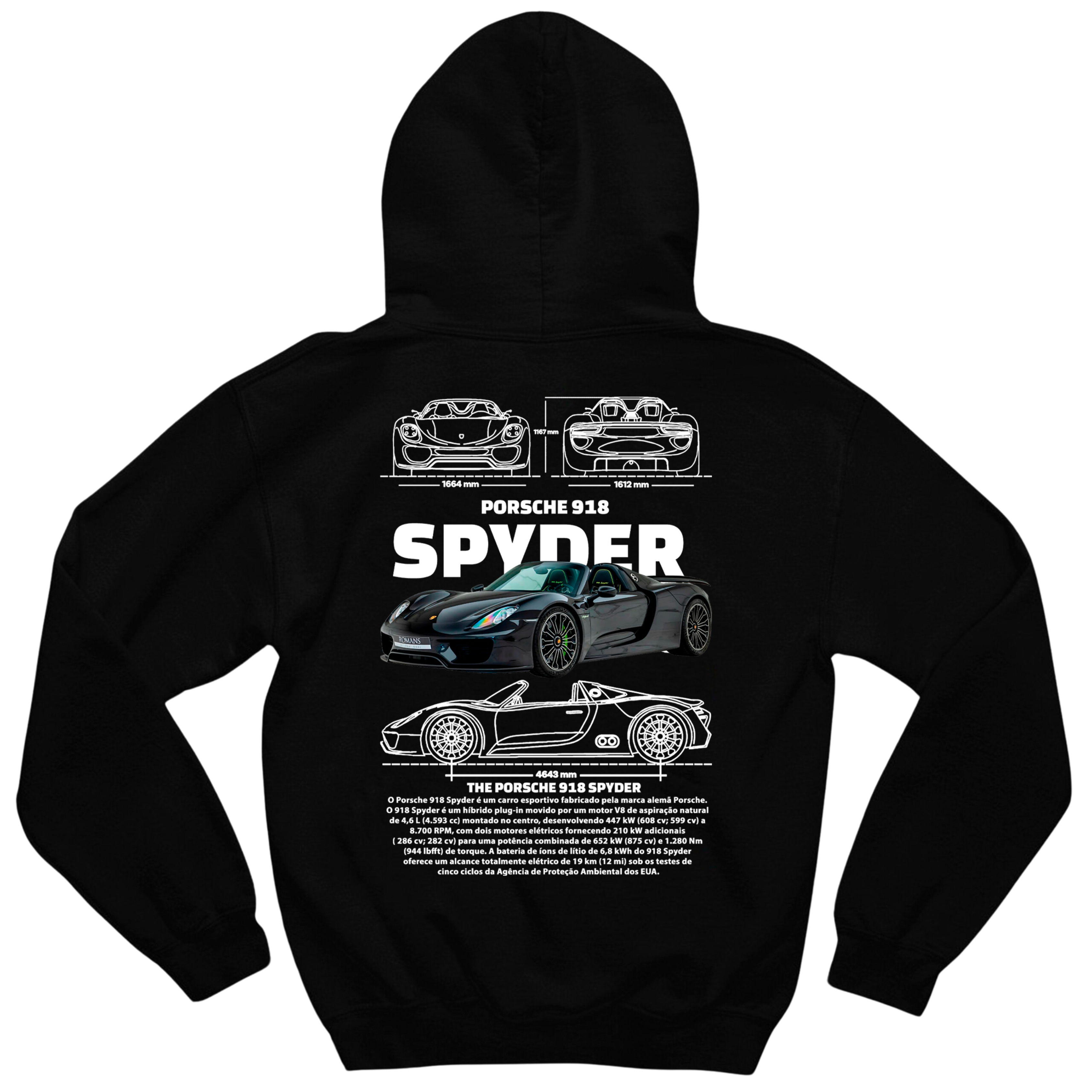 Moletom Porsche Spyder