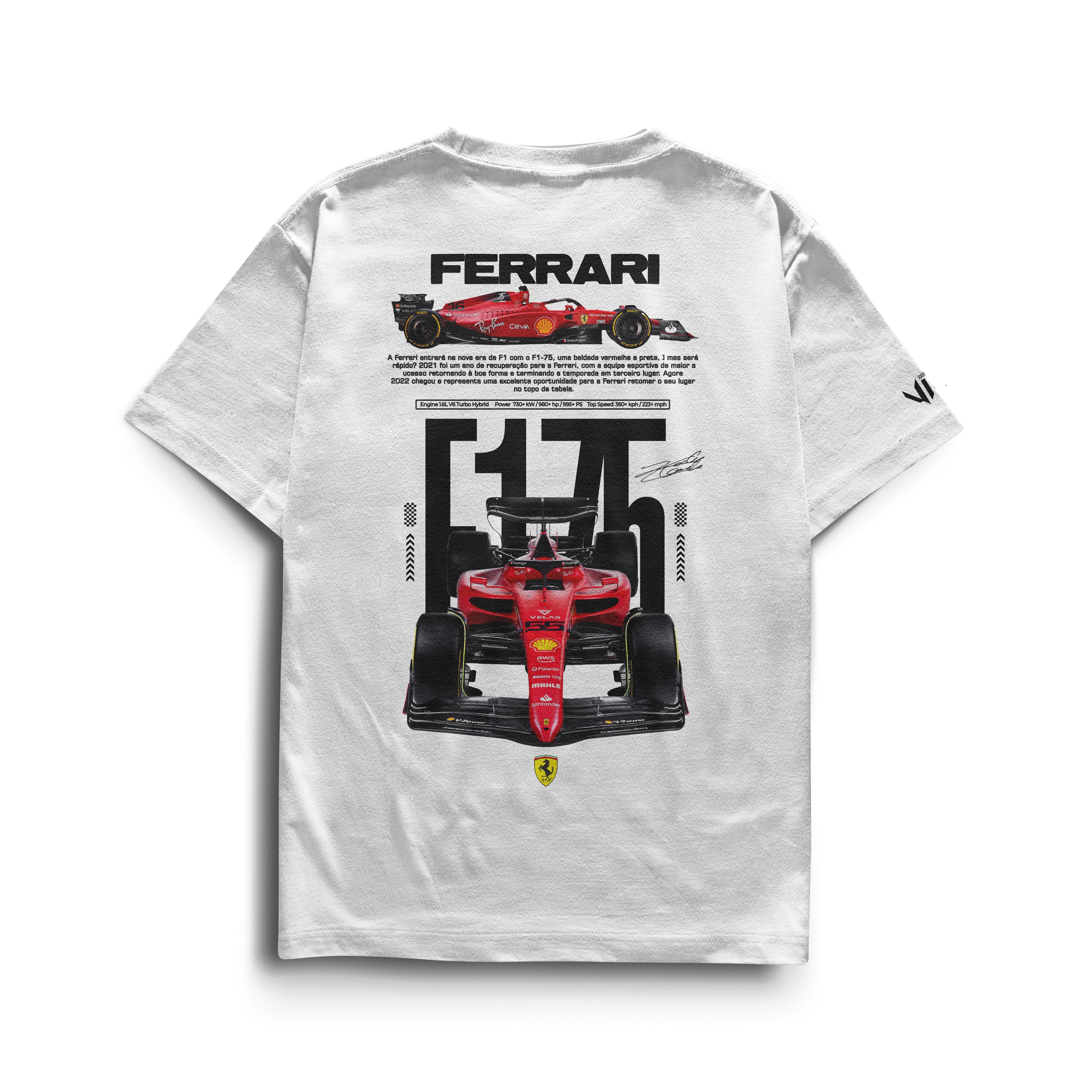 Camiseta Ferrari 175 F1