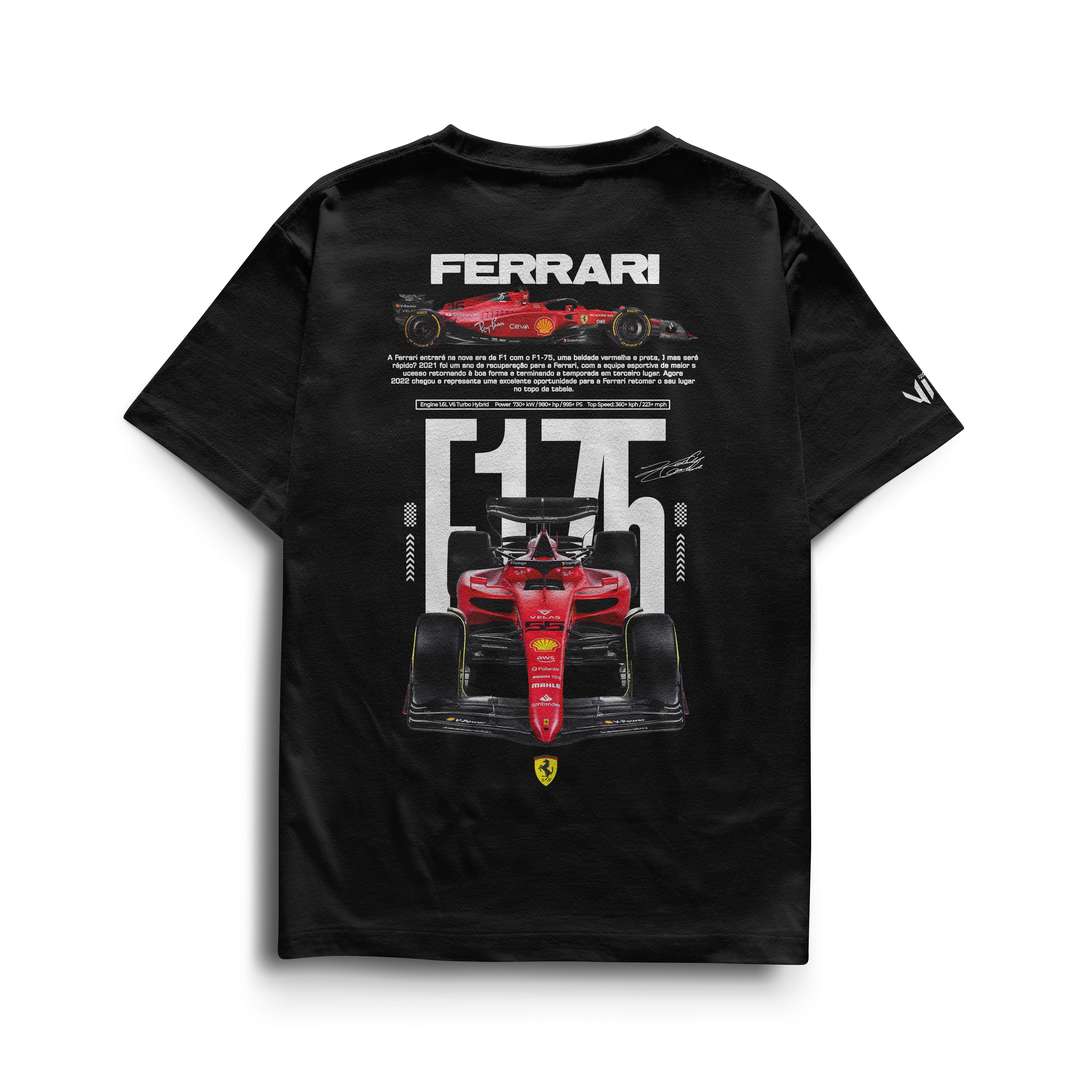 Camiseta Ferrari 175 F1