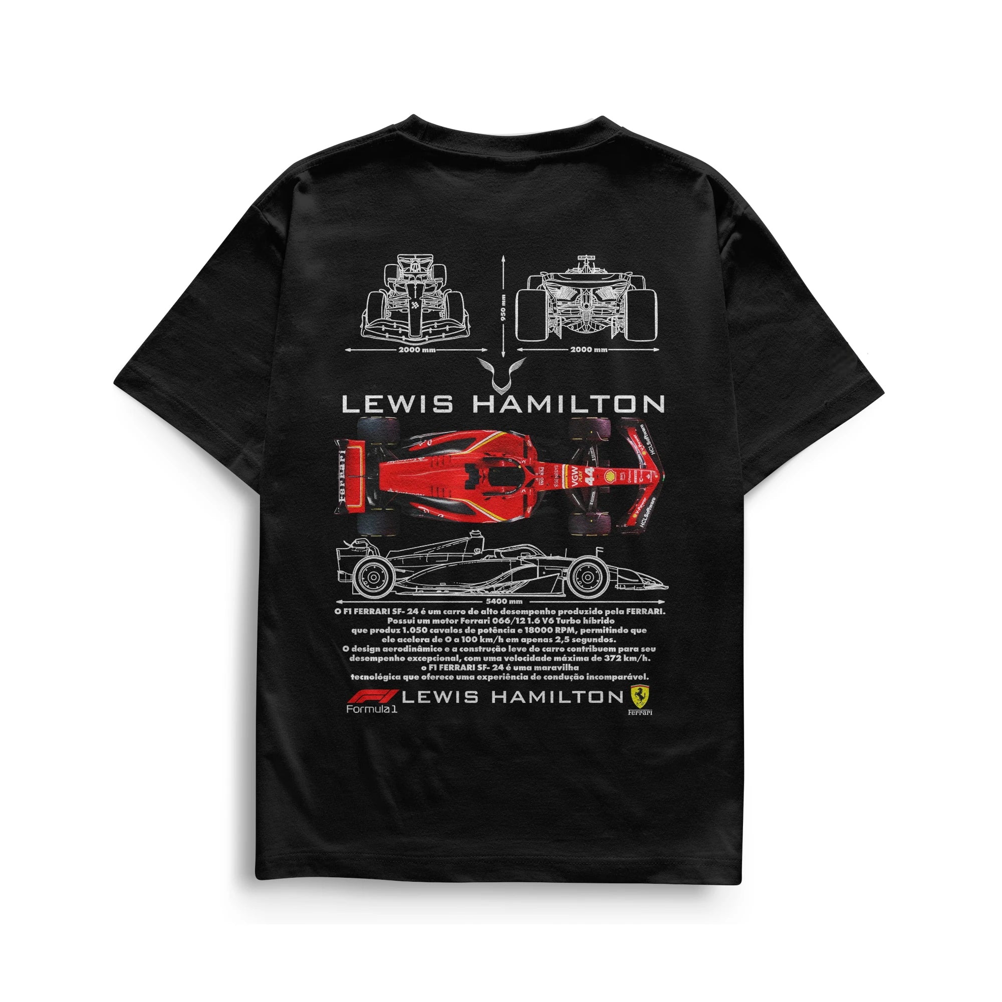 Camiseta Lewis Hamilton F1