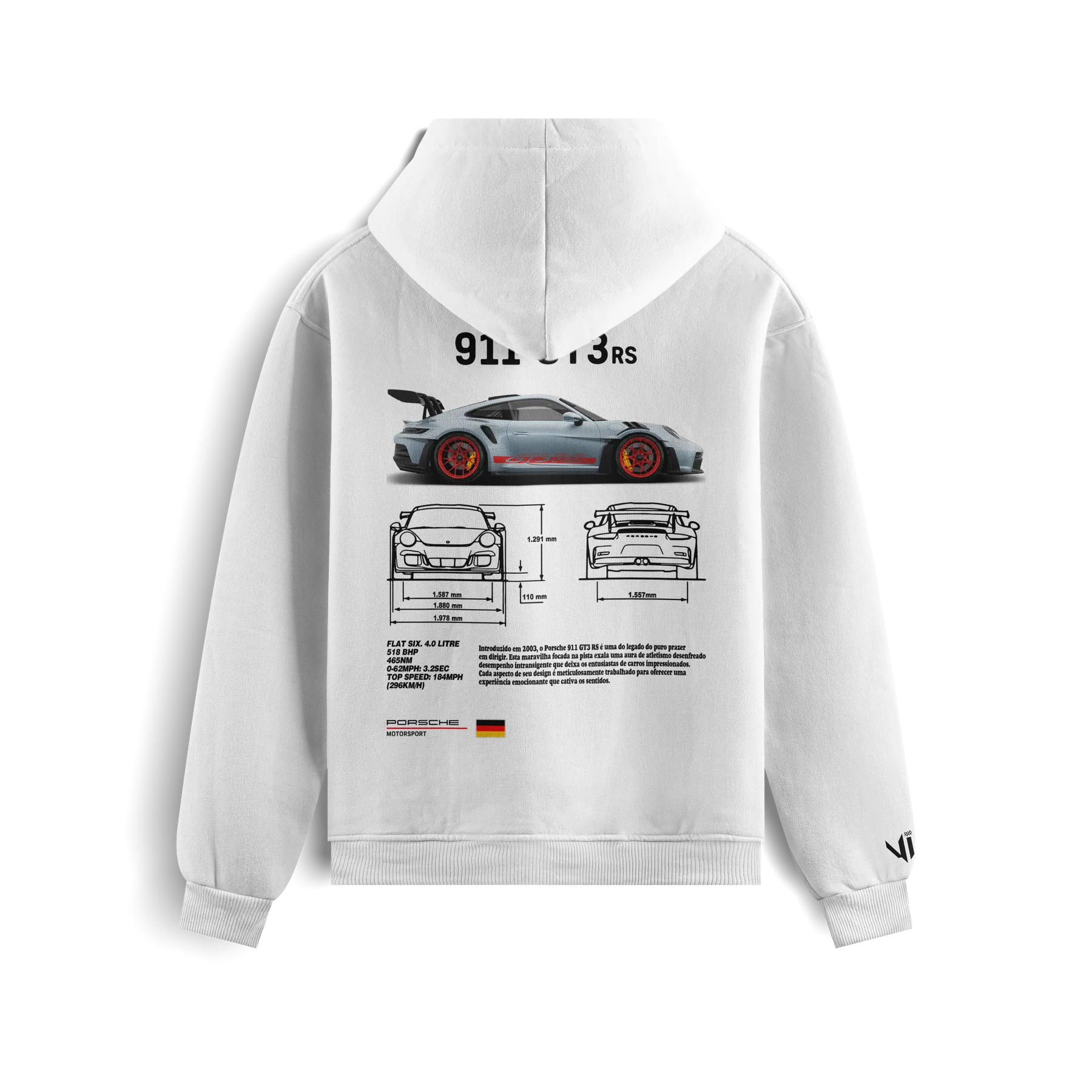 Moletom Porsche GT3RS