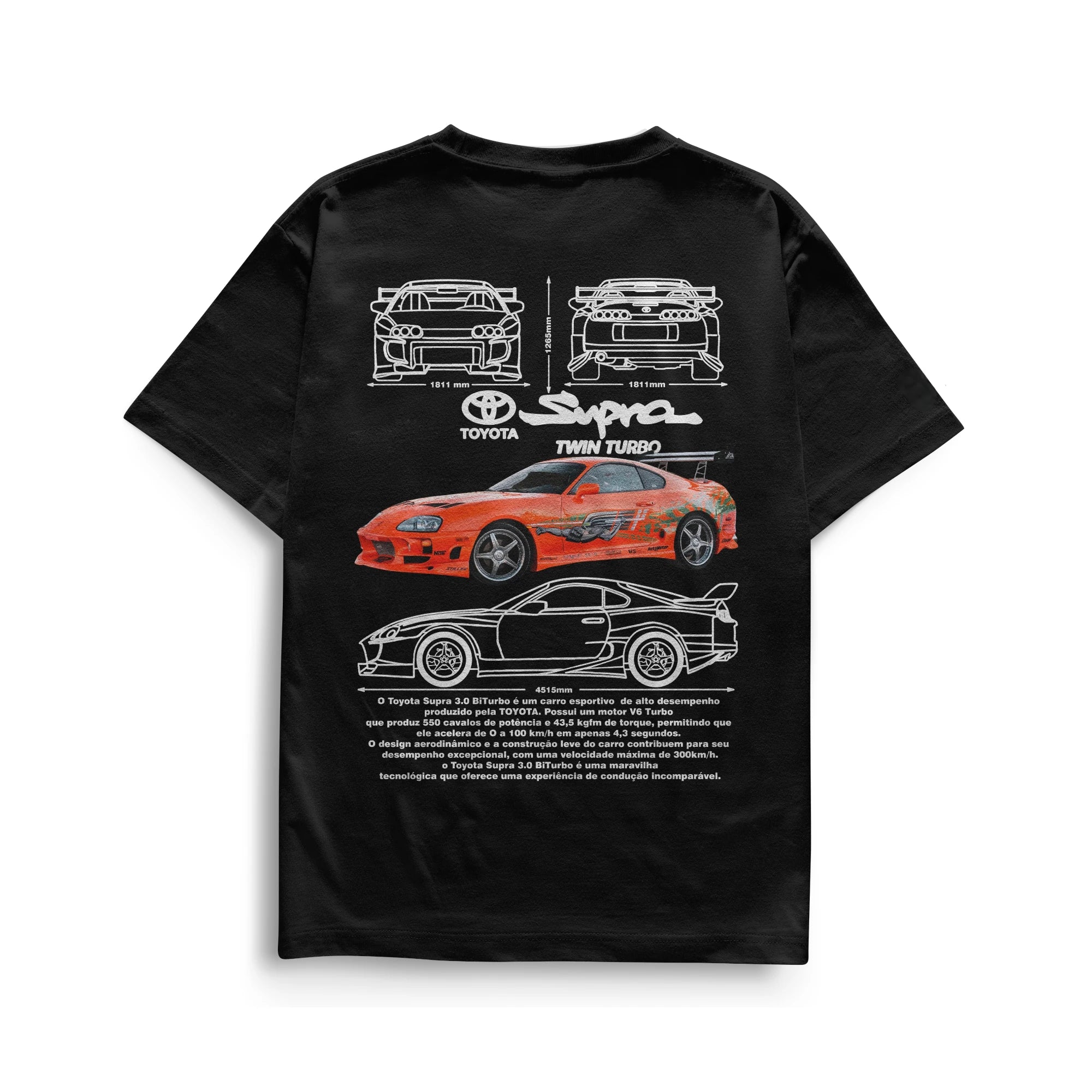 Camiseta Supra Twin Turbo