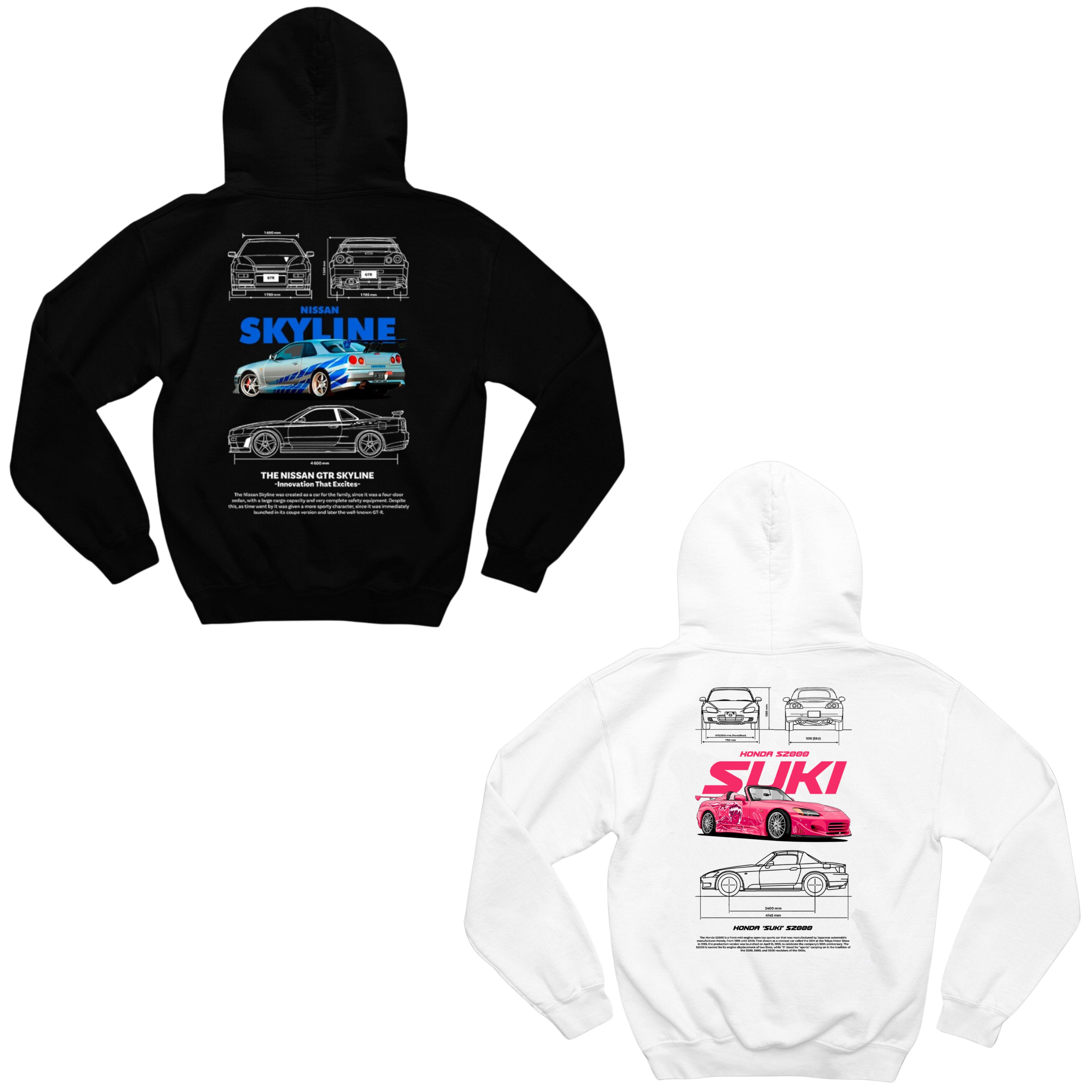 Detalhe da ribana flexível nos moletons Skyline e Suki