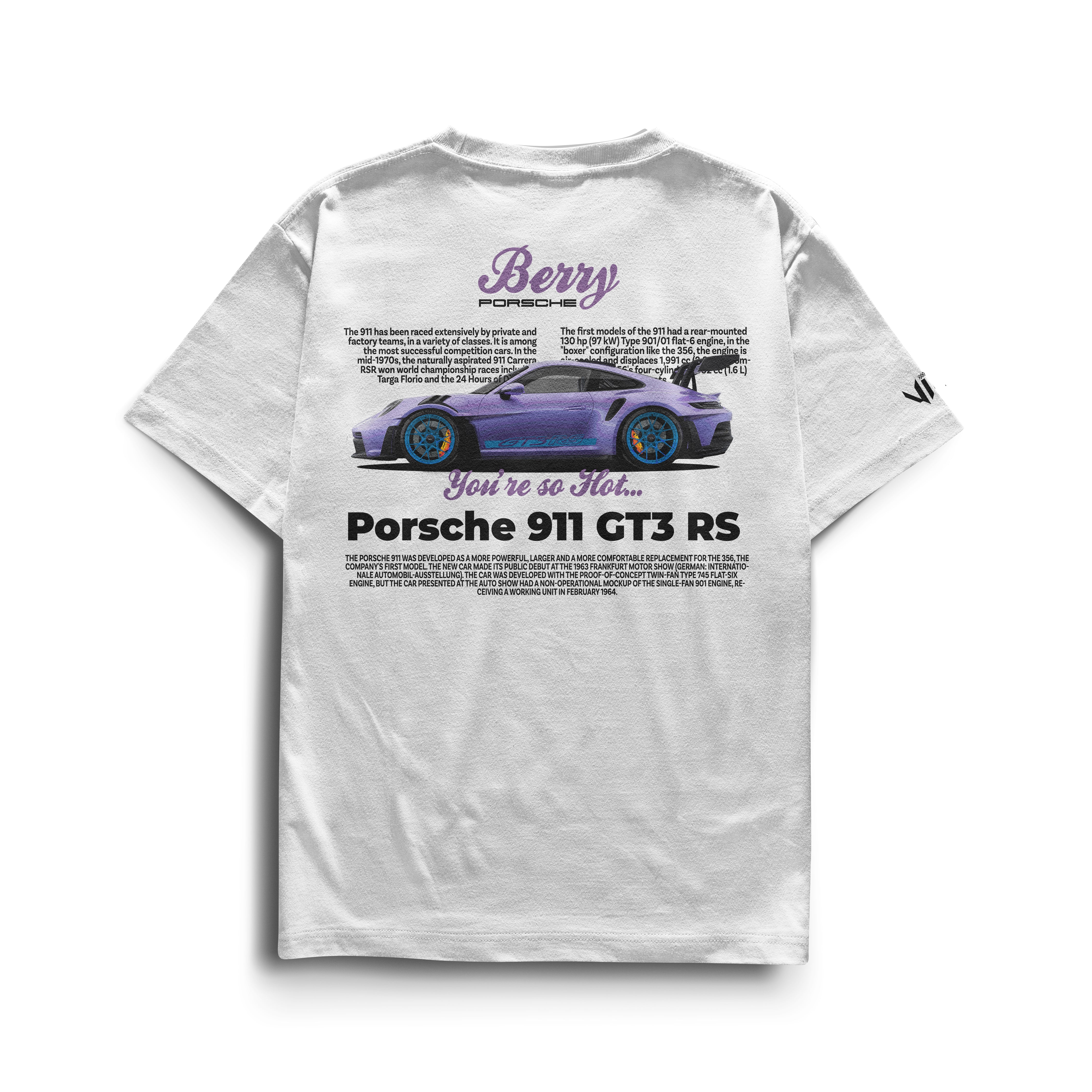 Camiseta Porsche Berry