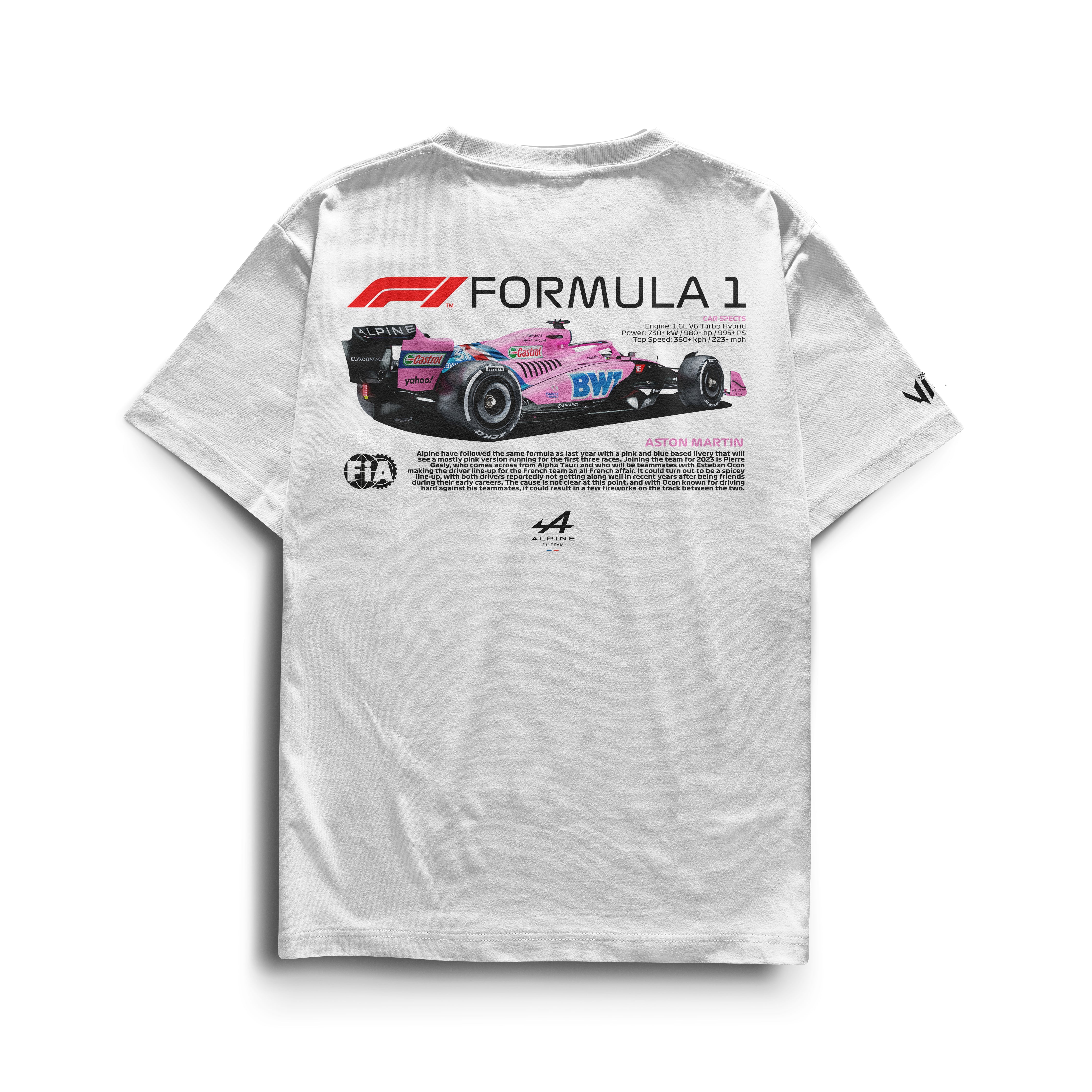 Camiseta Fórmula 1