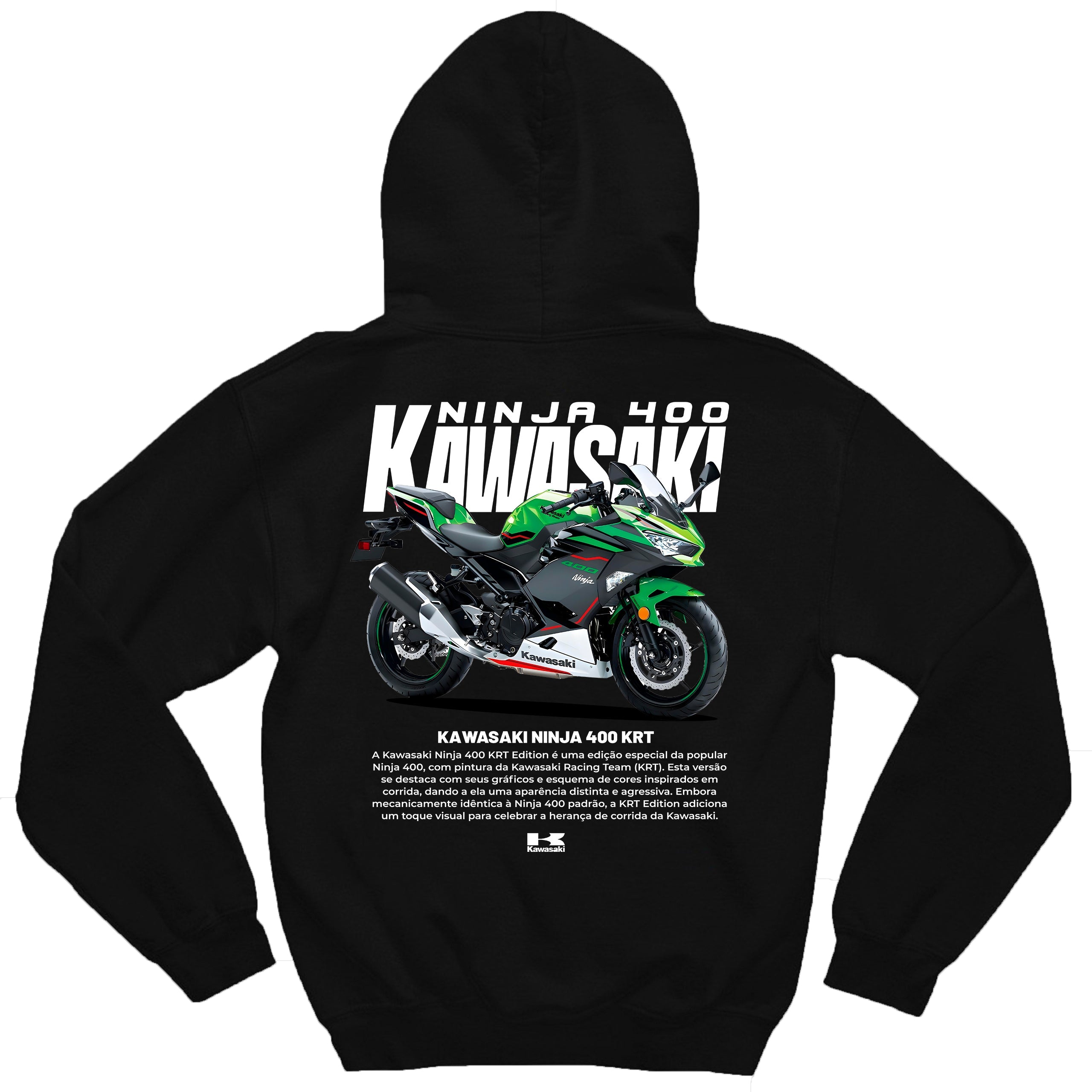 Moletom Kawasaki Ninja 400