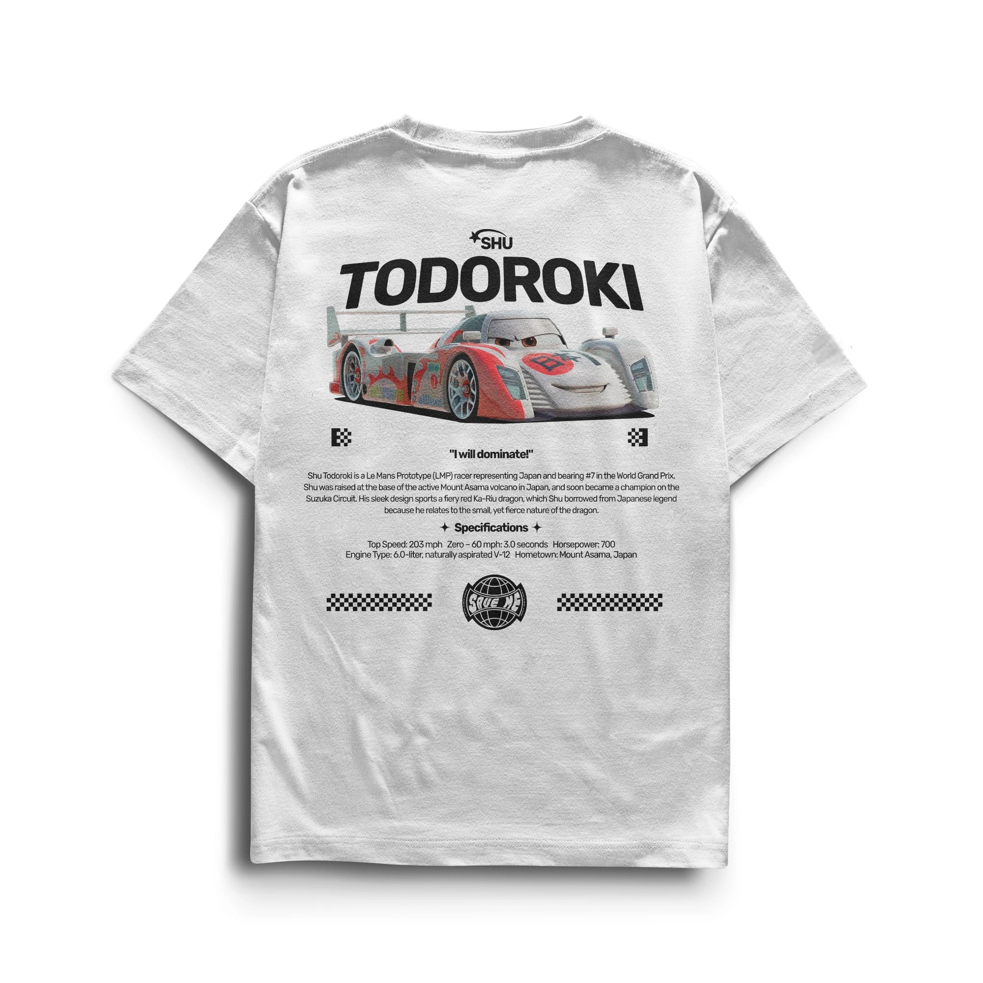 Camiseta Todoroki Cars