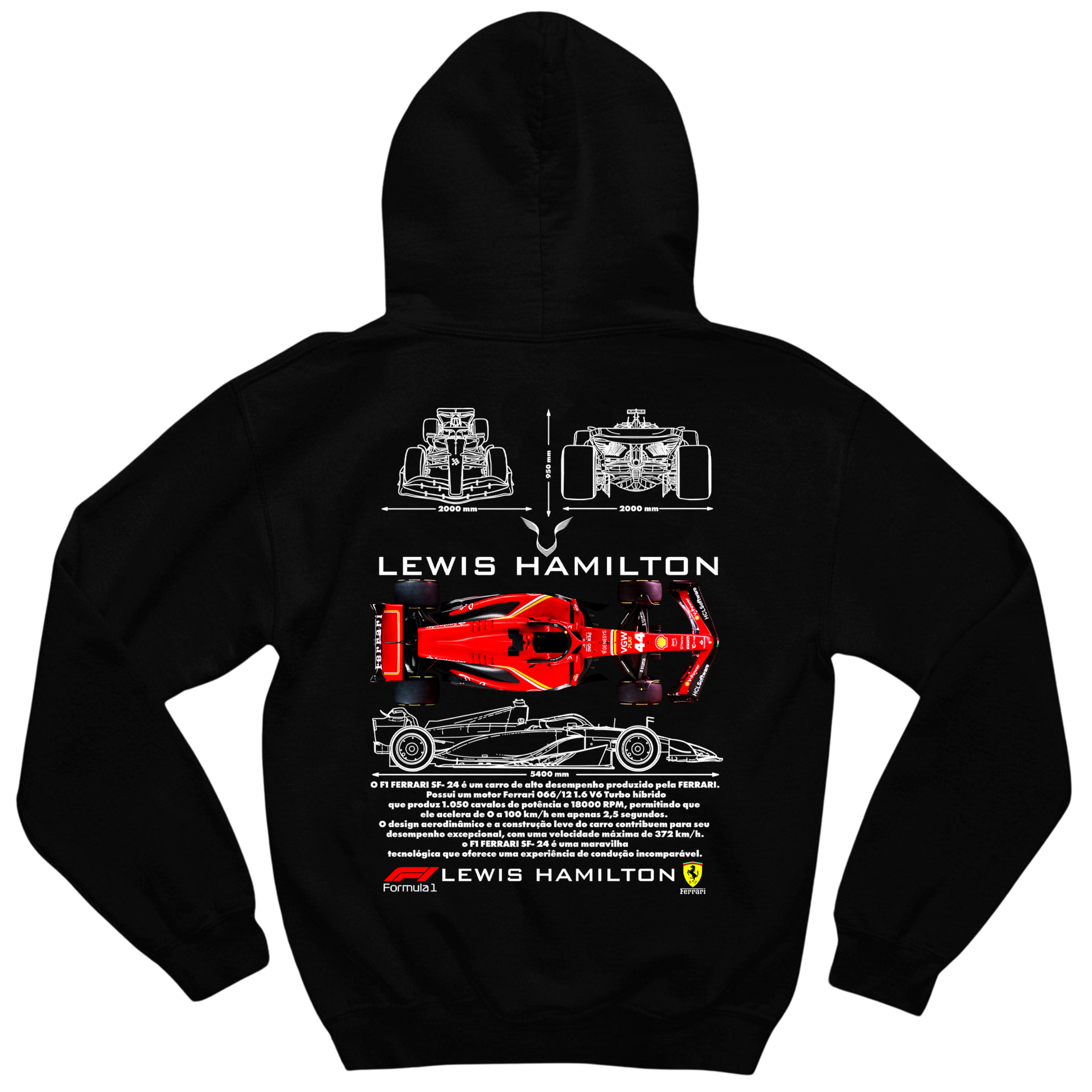 Moletom Lewis Hamilton
