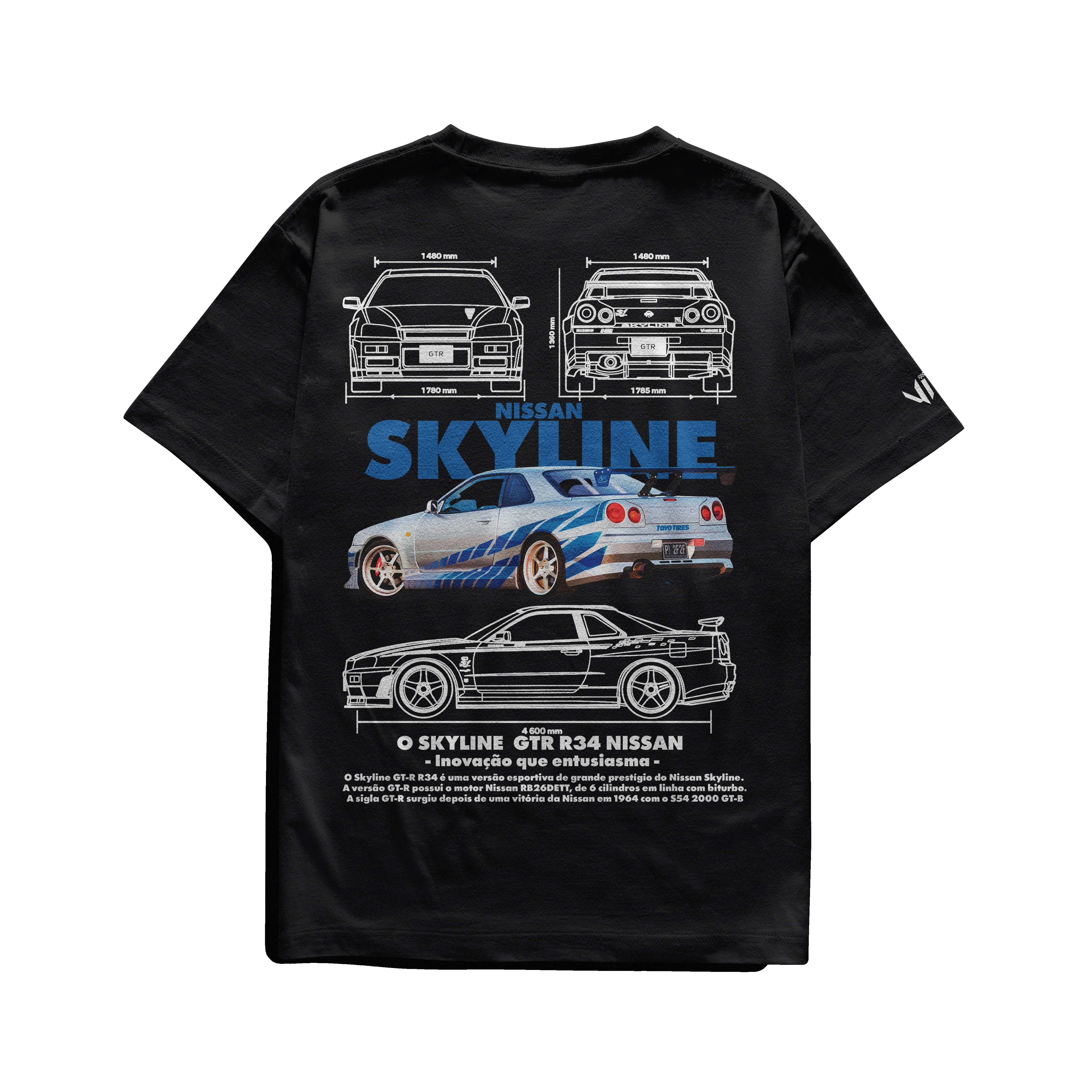 Camiseta Skyline
