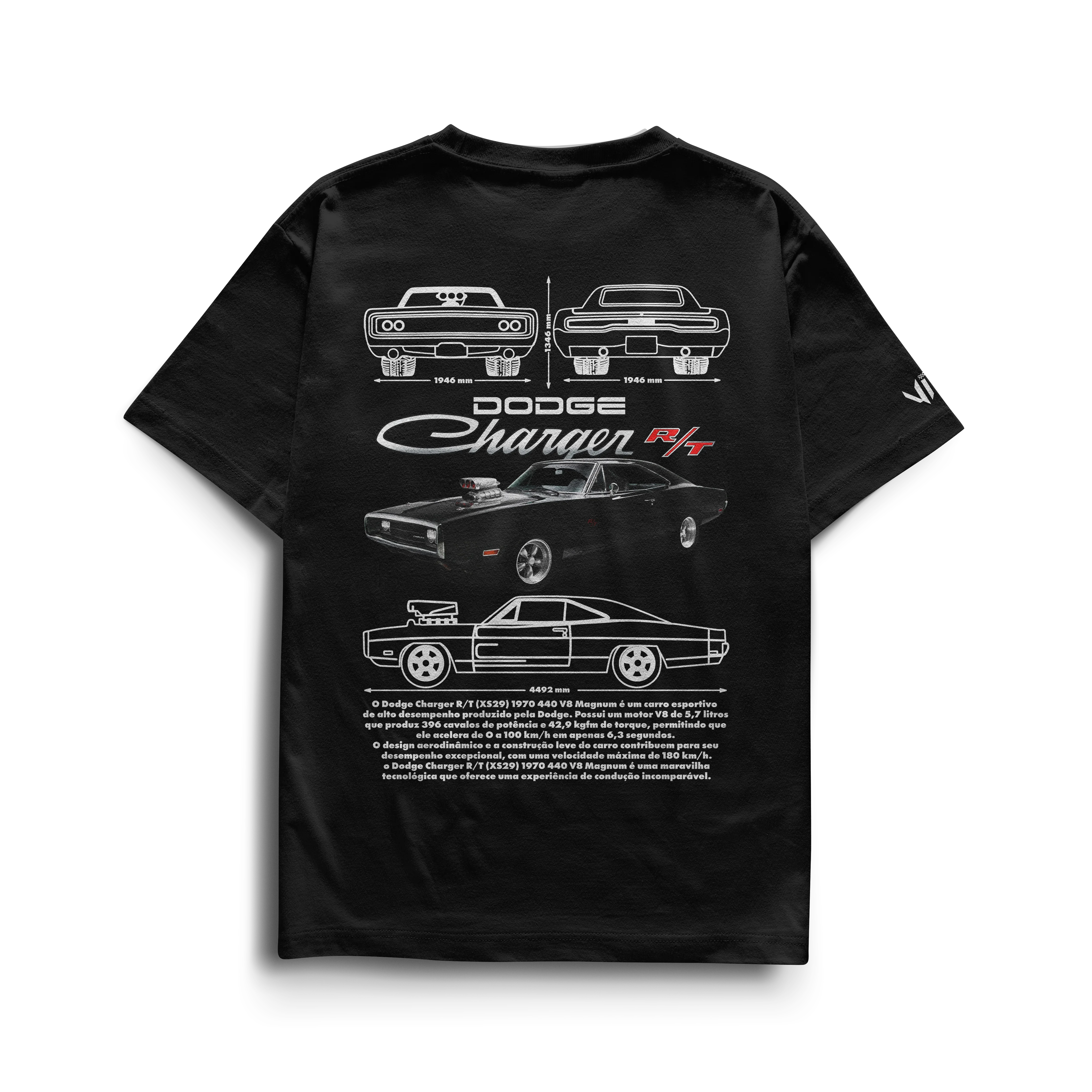 Camiseta Dodge Charger
