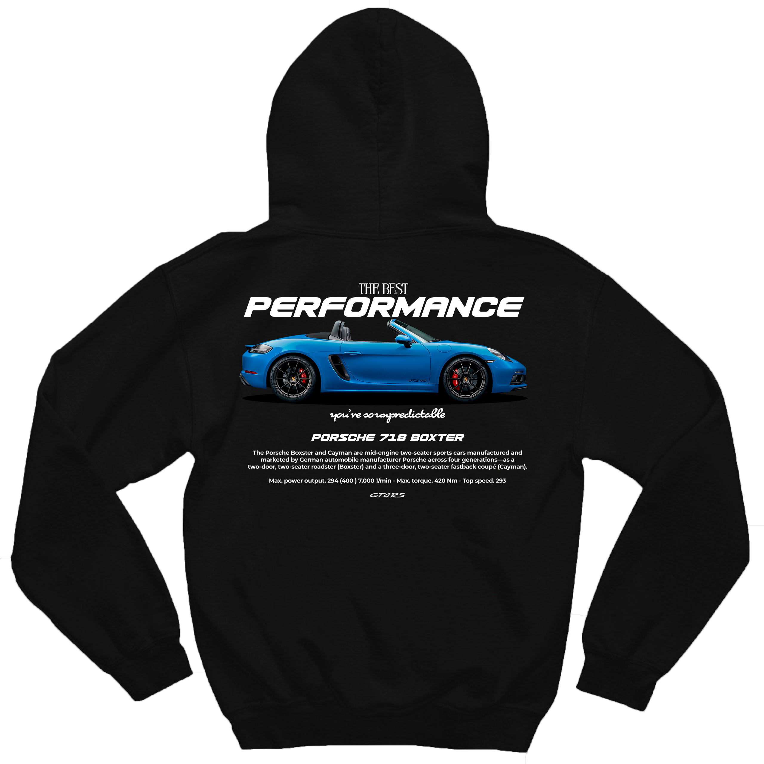 Moletom Porsche 718 Boxter
