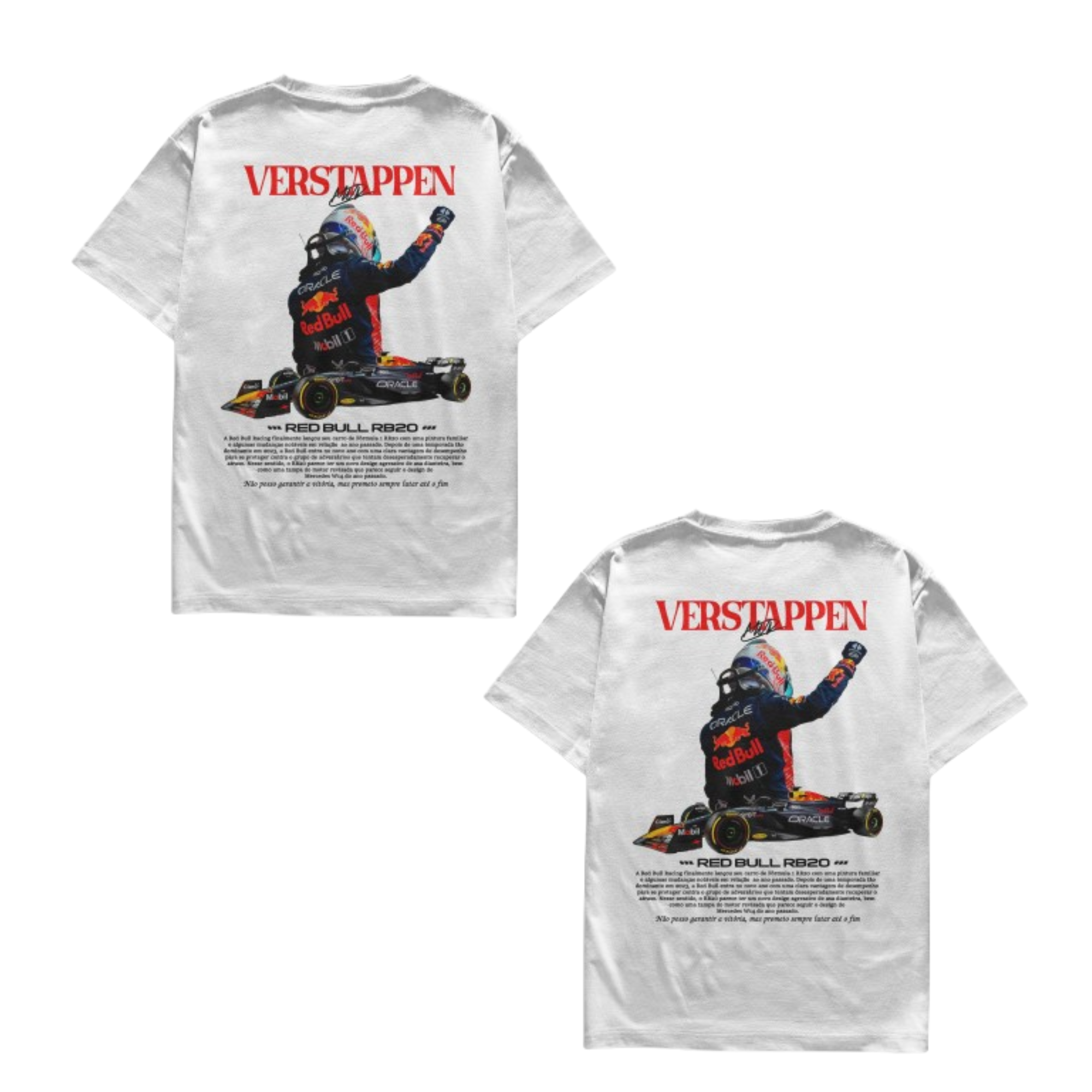 Kit Camiseta Verstappen F1 Compre 1 Leve 2