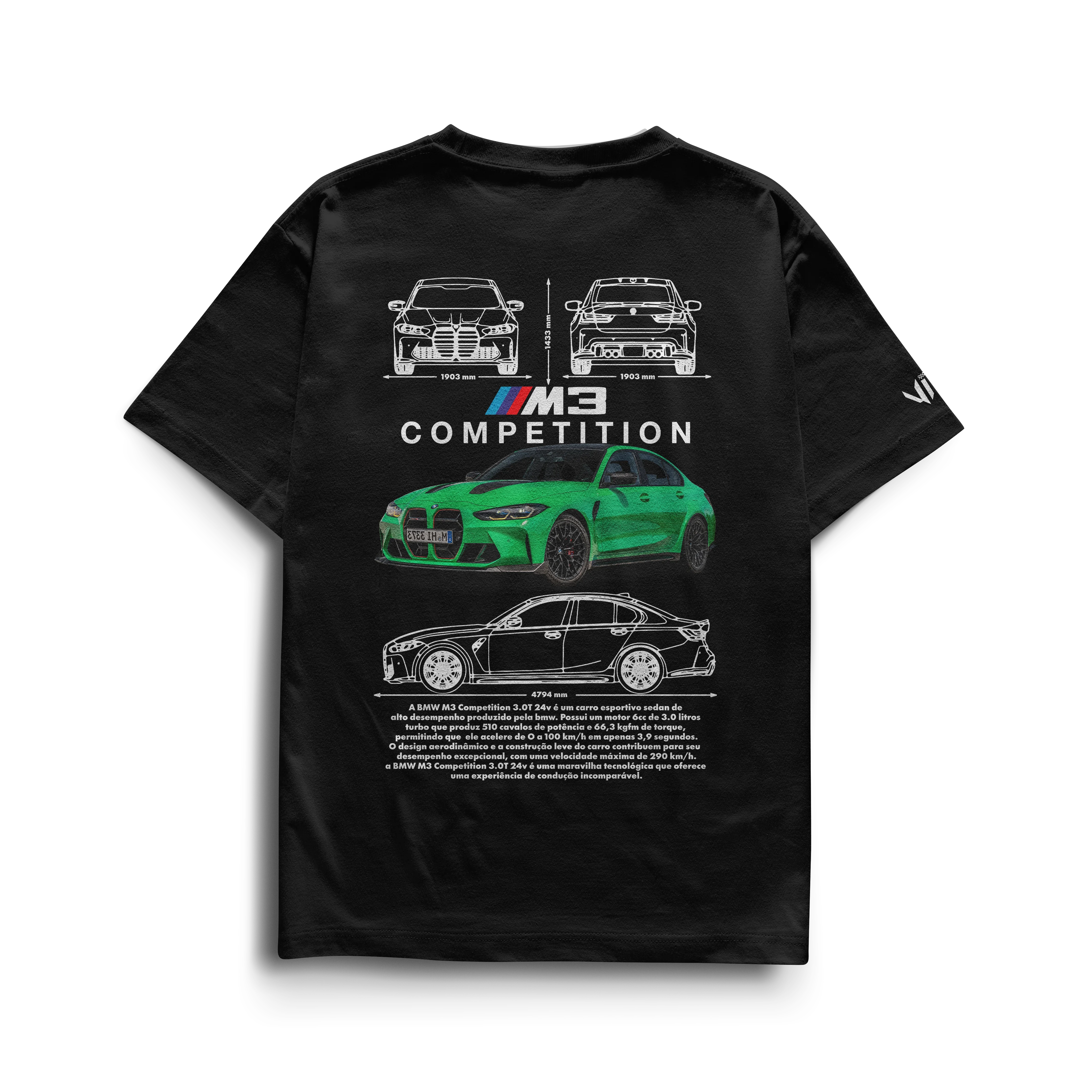 Camiseta BMW M3 Competition