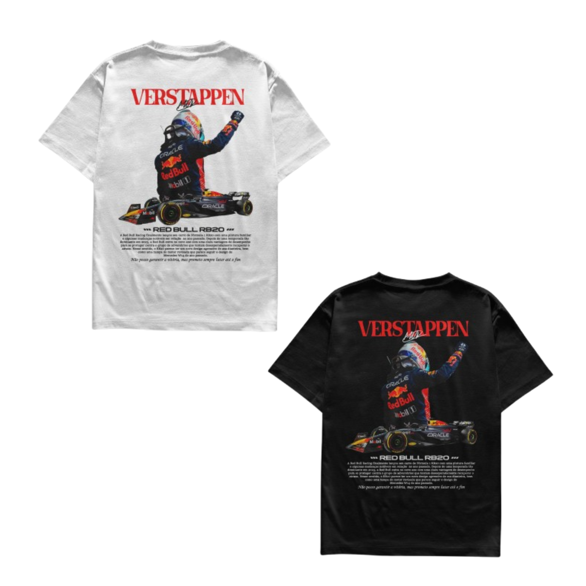 Kit Camiseta Verstappen F1 Compre 1 Leve 2
