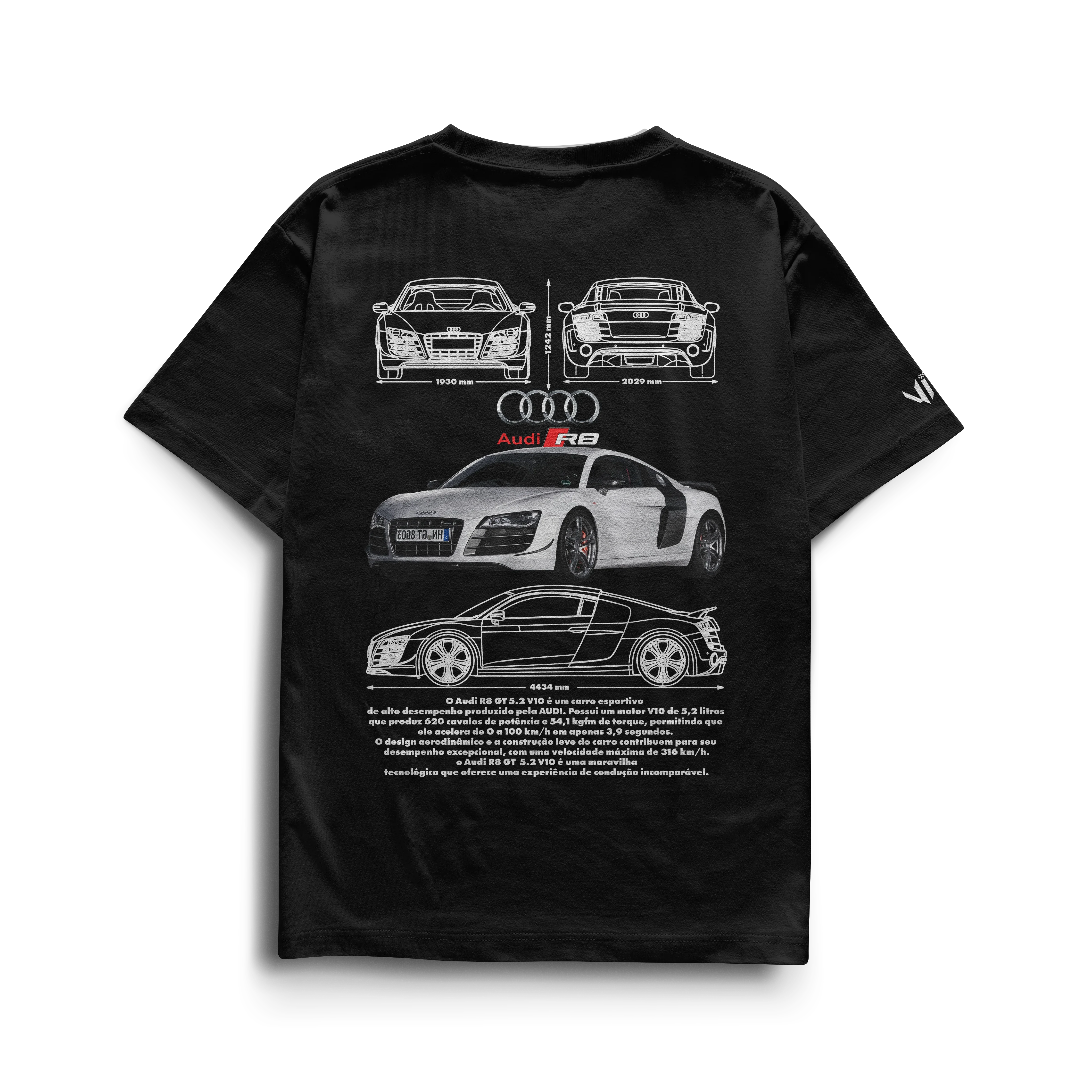 Camiseta Audi R8