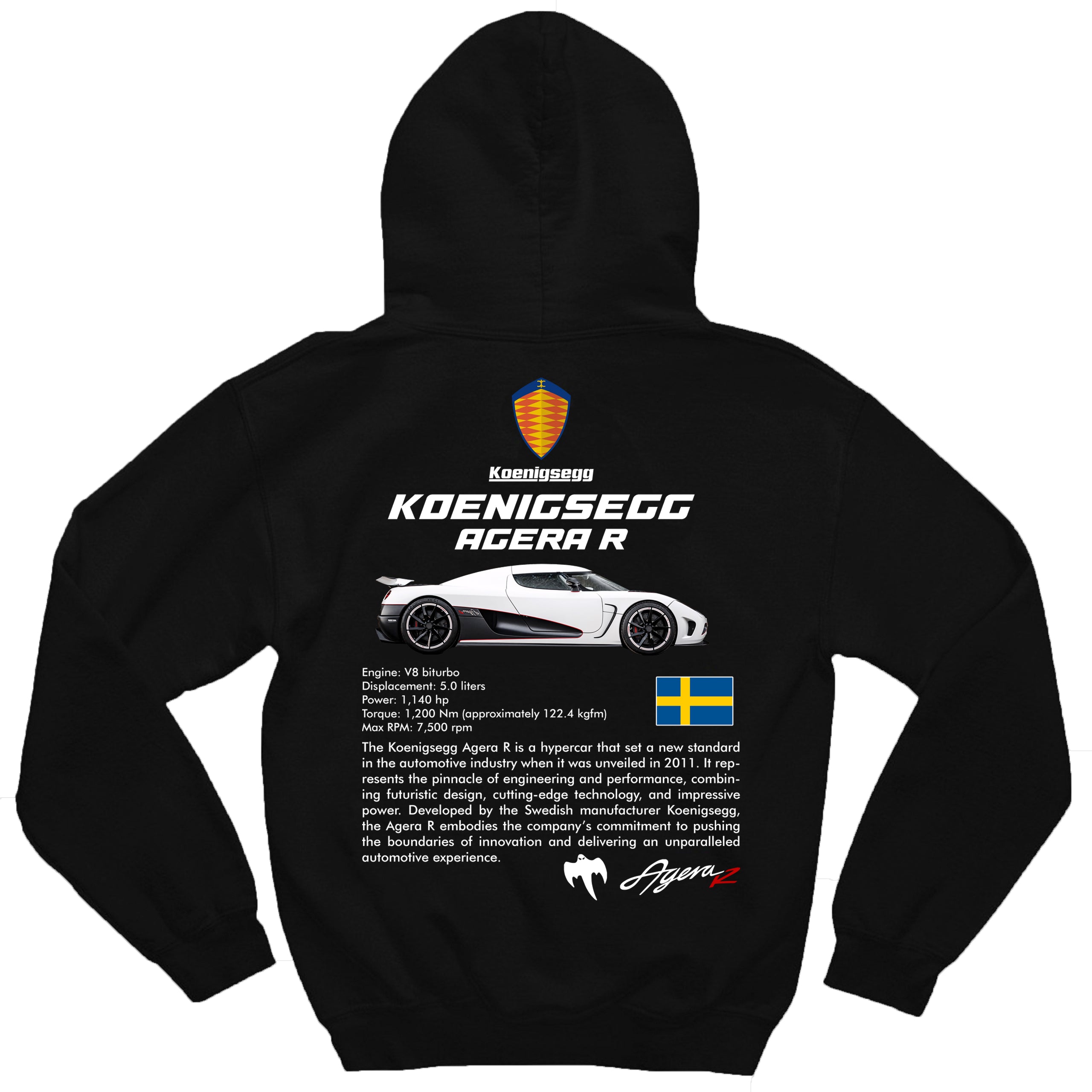 Moletom Koenigsegg Agera R