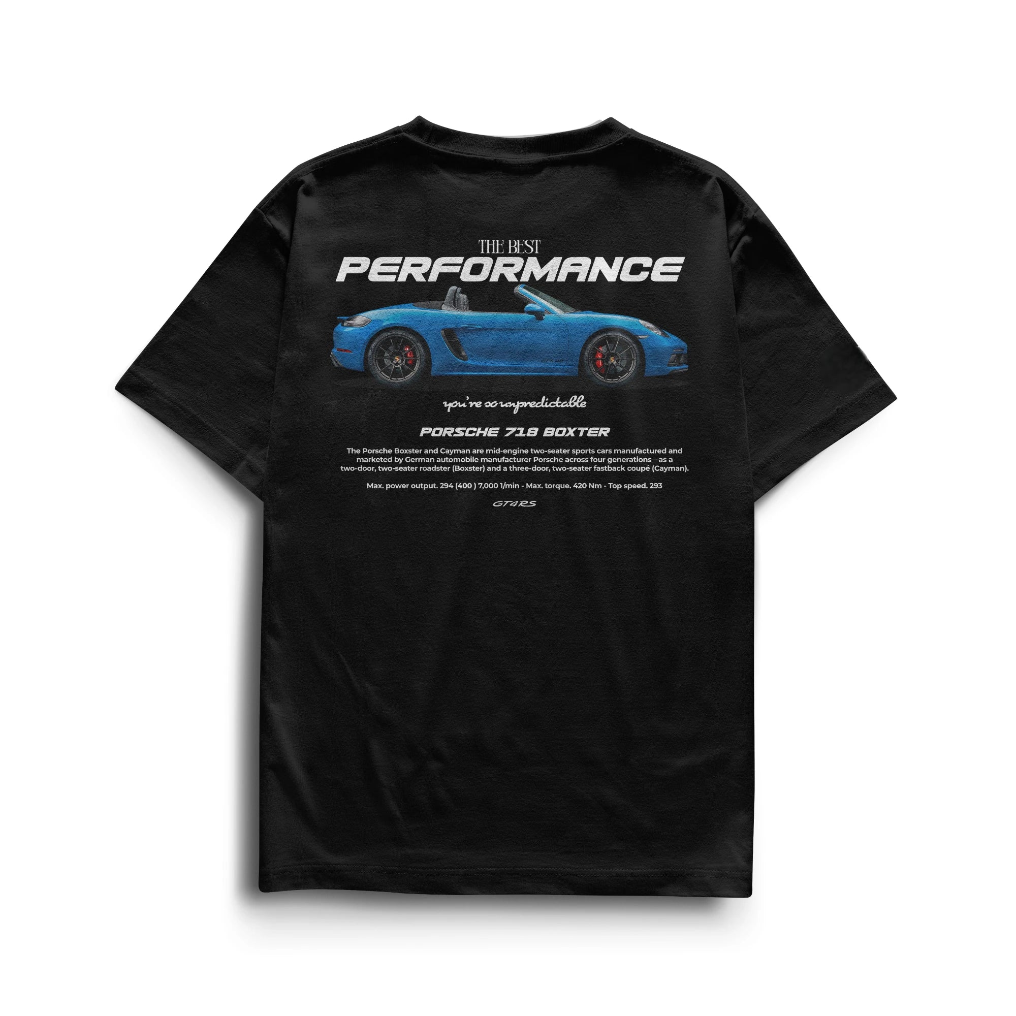 Camiseta Porsche 718 Boxter