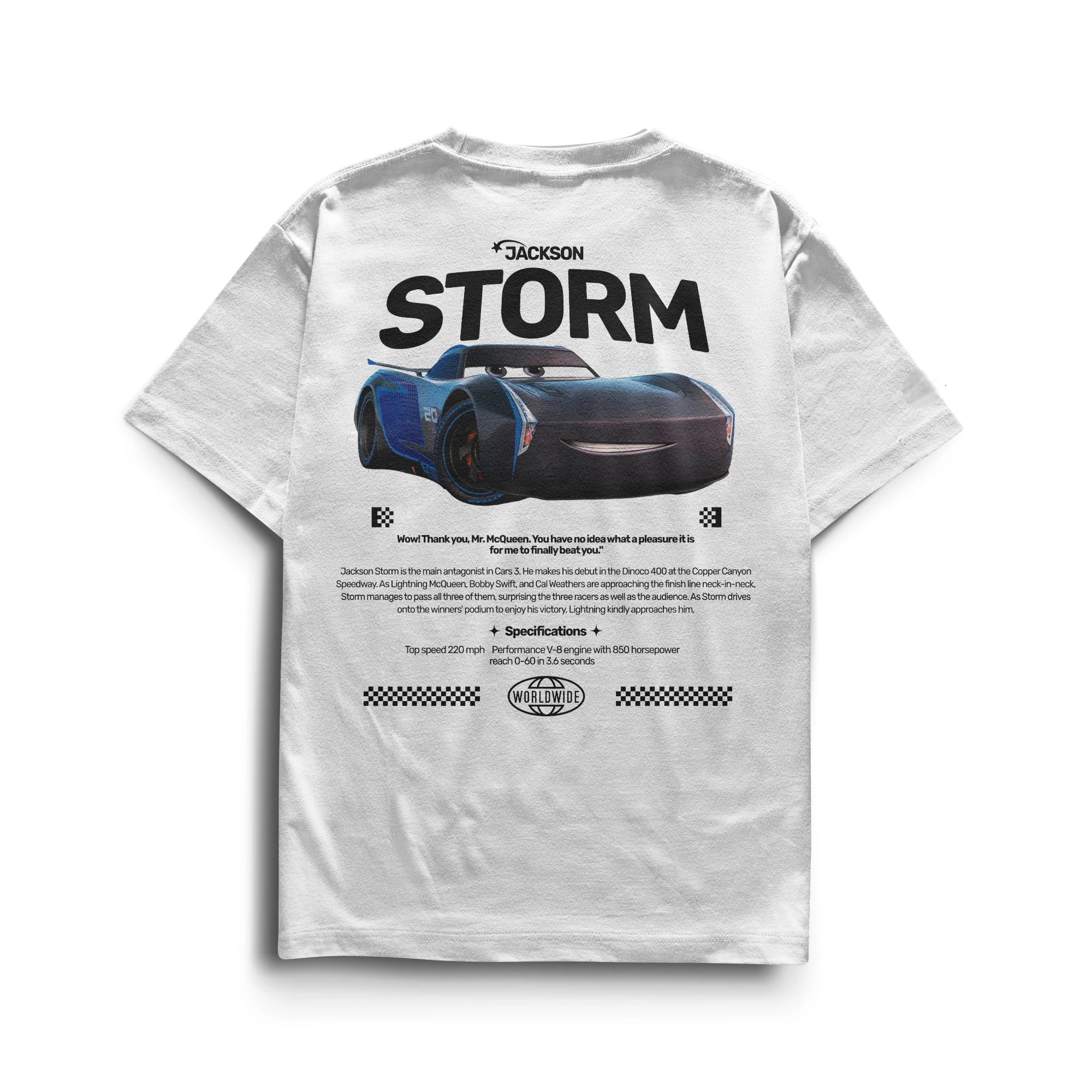 Camiseta Storm Cars
