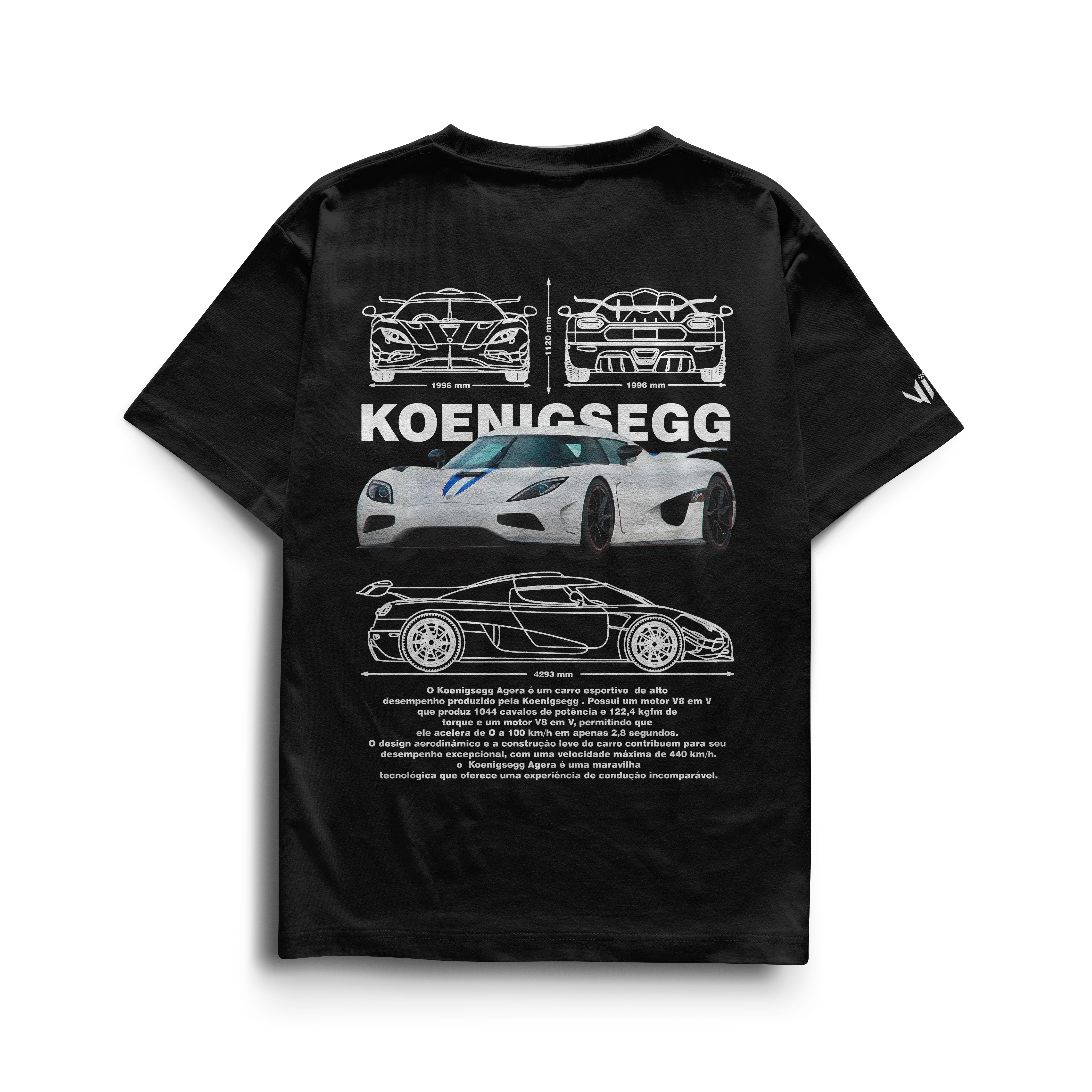 Camiseta Koenigsegg