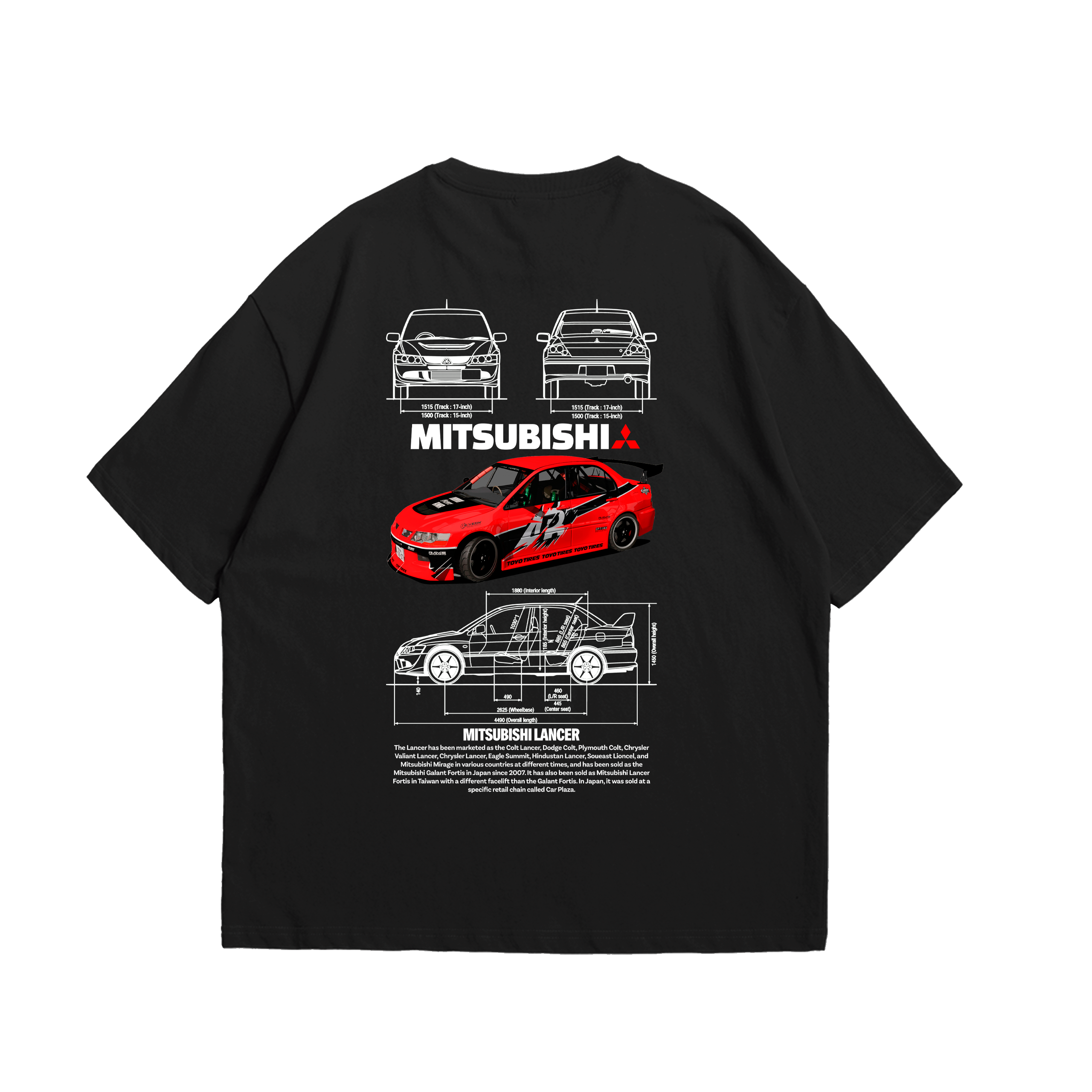 Camiseta Oversized Lancer