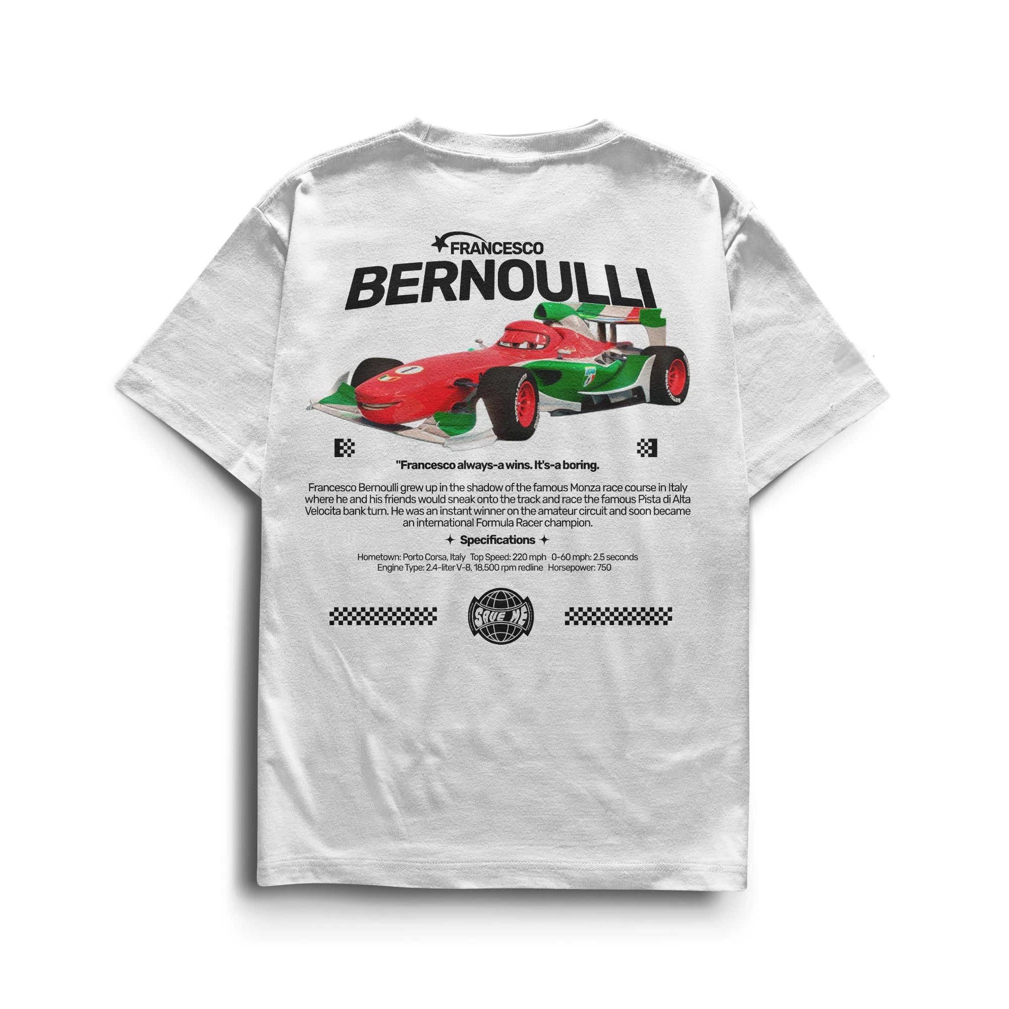 Camiseta Bernoulli Cars