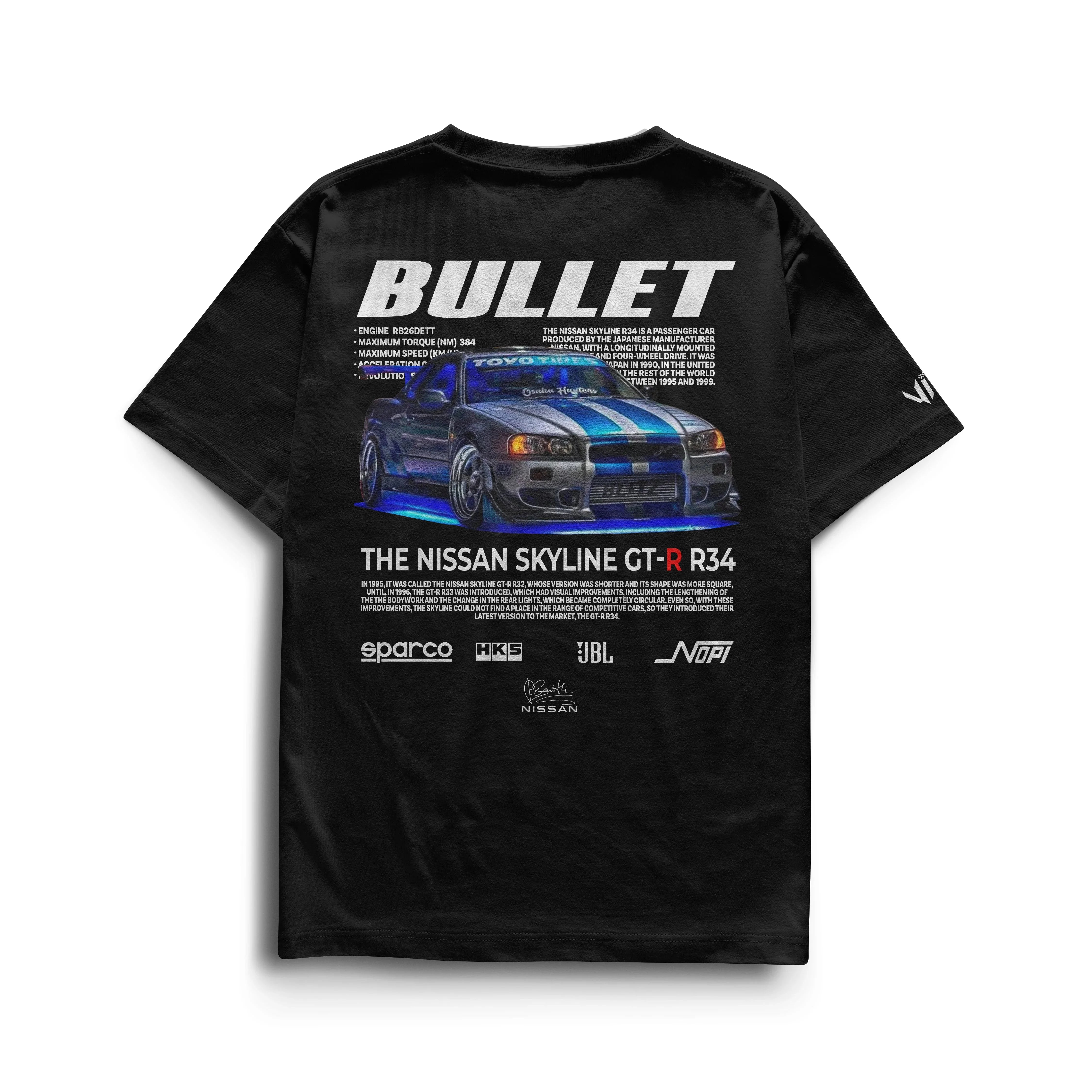 Camiseta Bullet - R34
