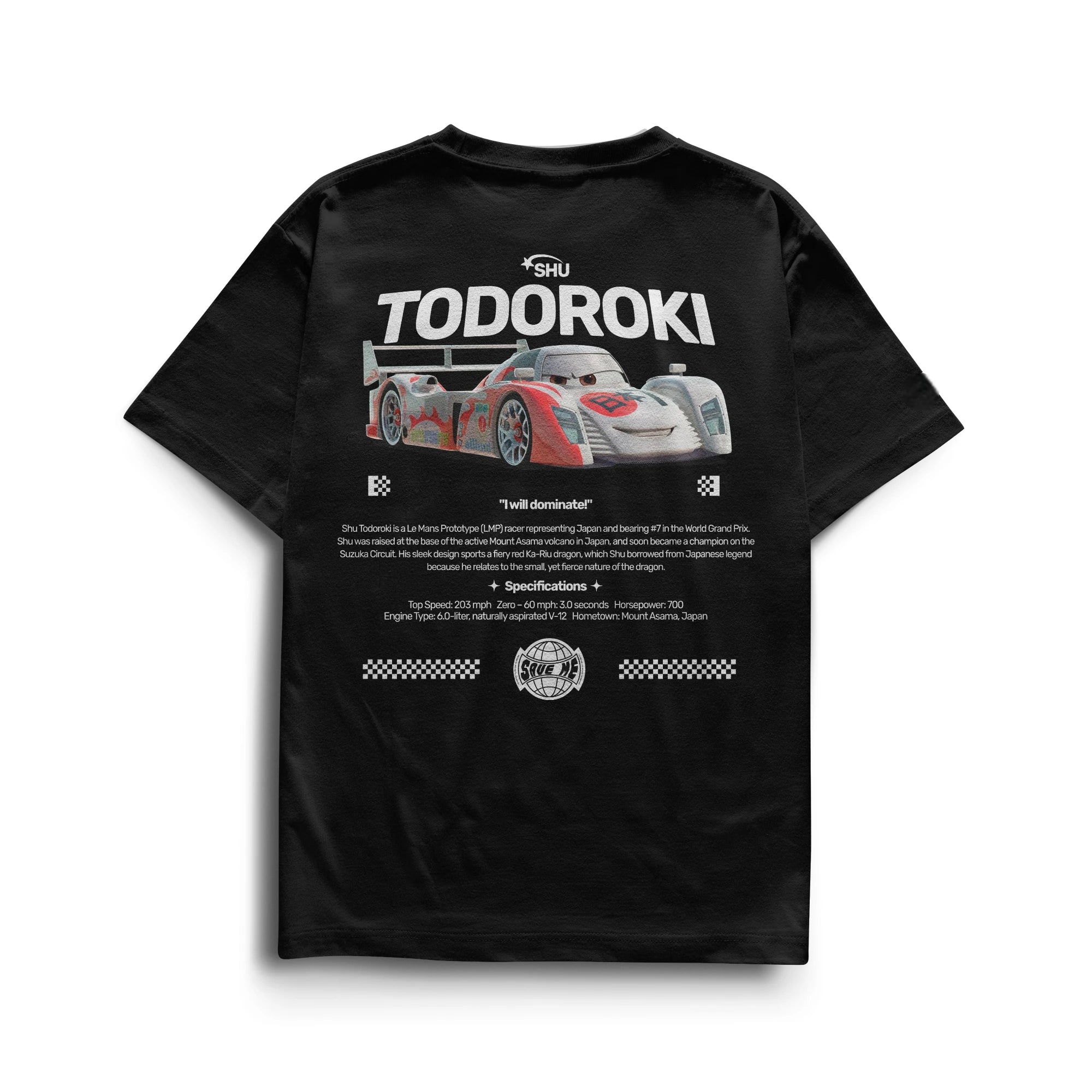 Camiseta Todoroki Cars