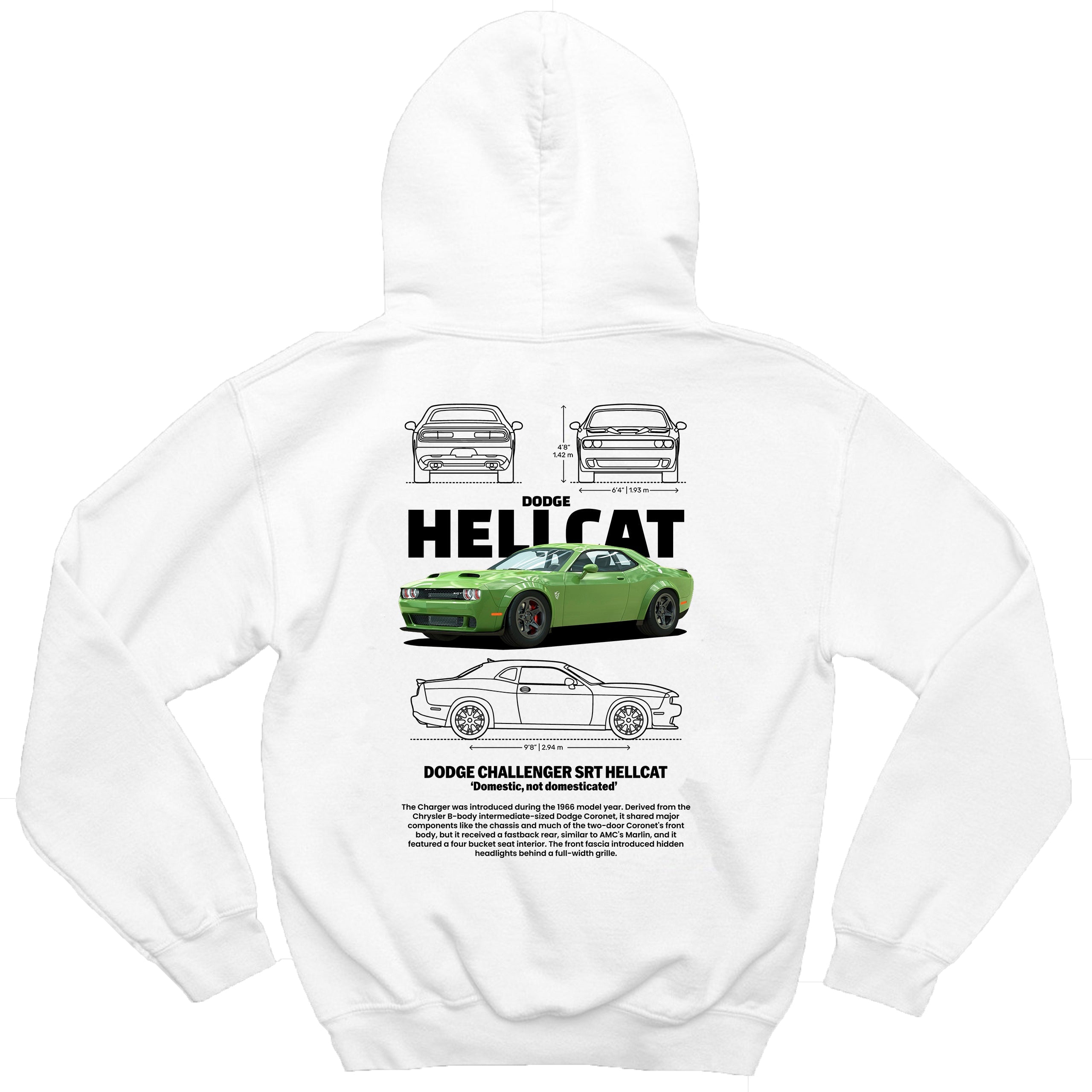 Moletom Dodge Hellcat