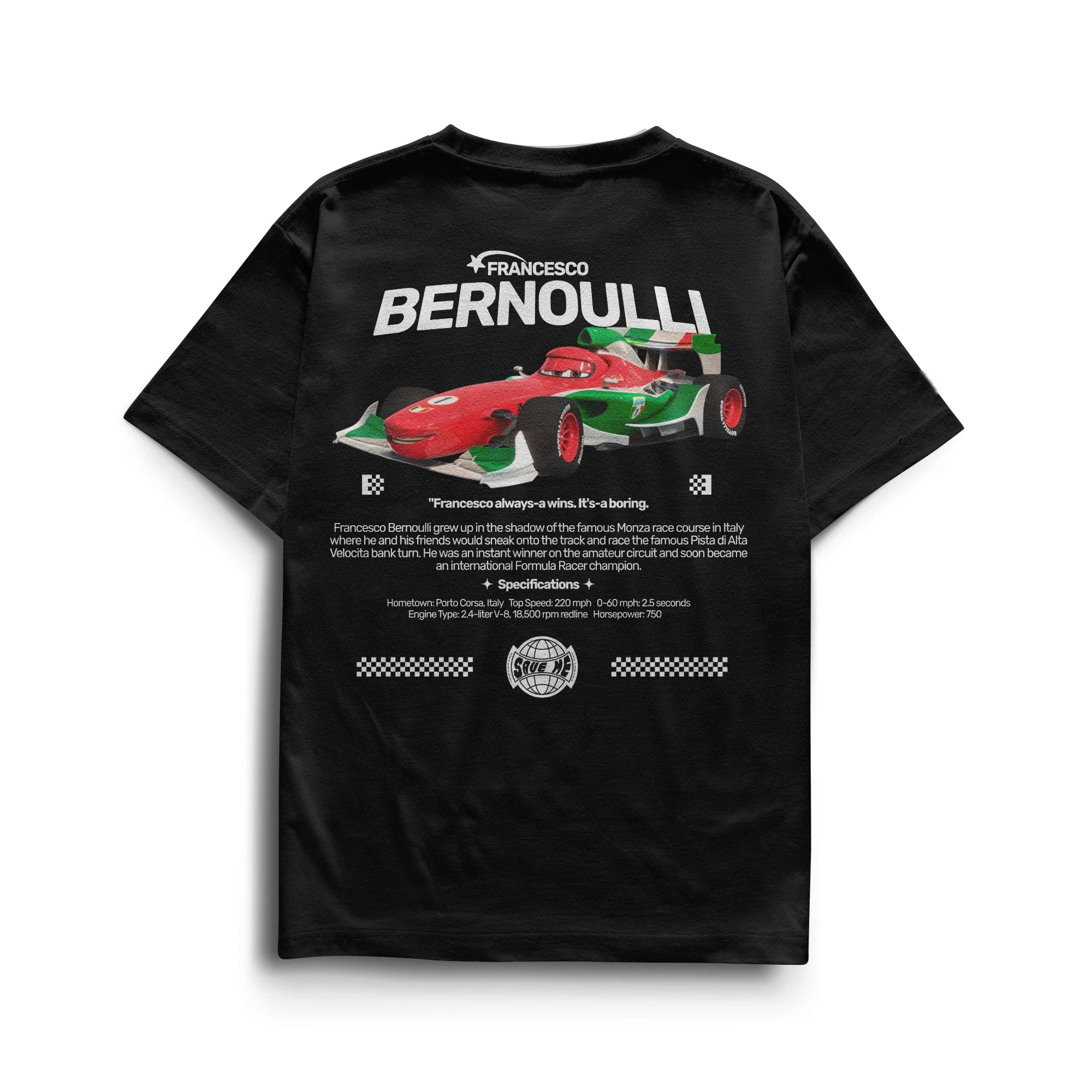 Camiseta Bernoulli Cars