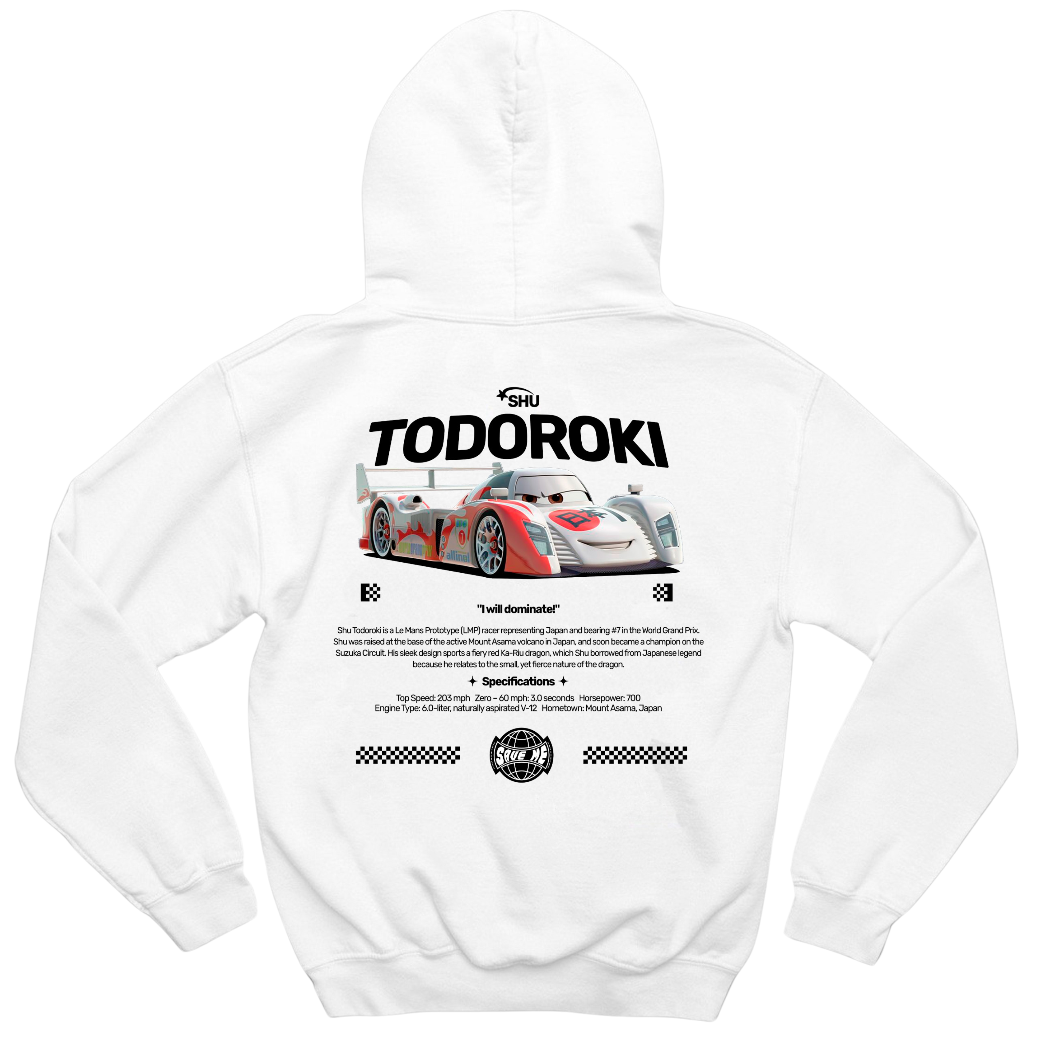 Moletom Todoroki Cars