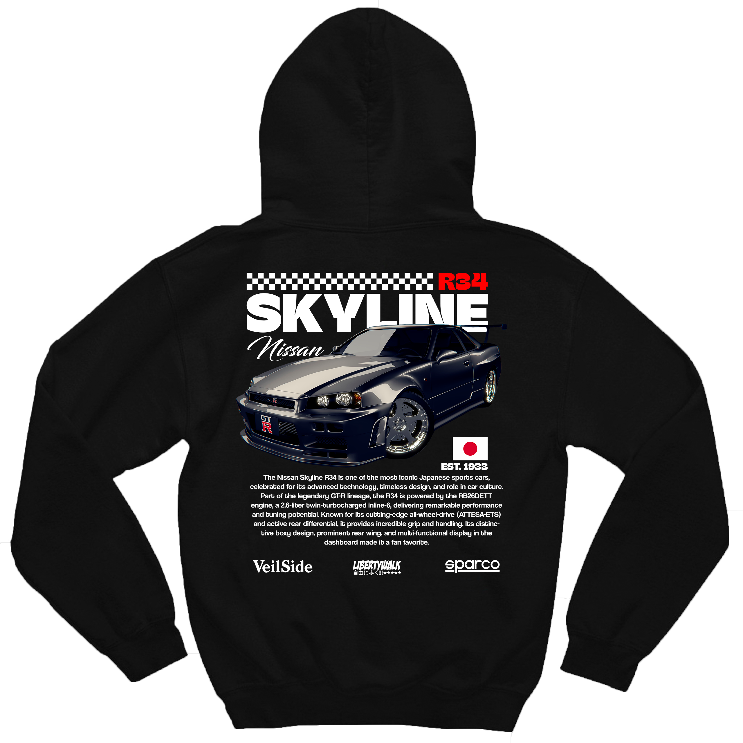 Moletom Nissan Skyline