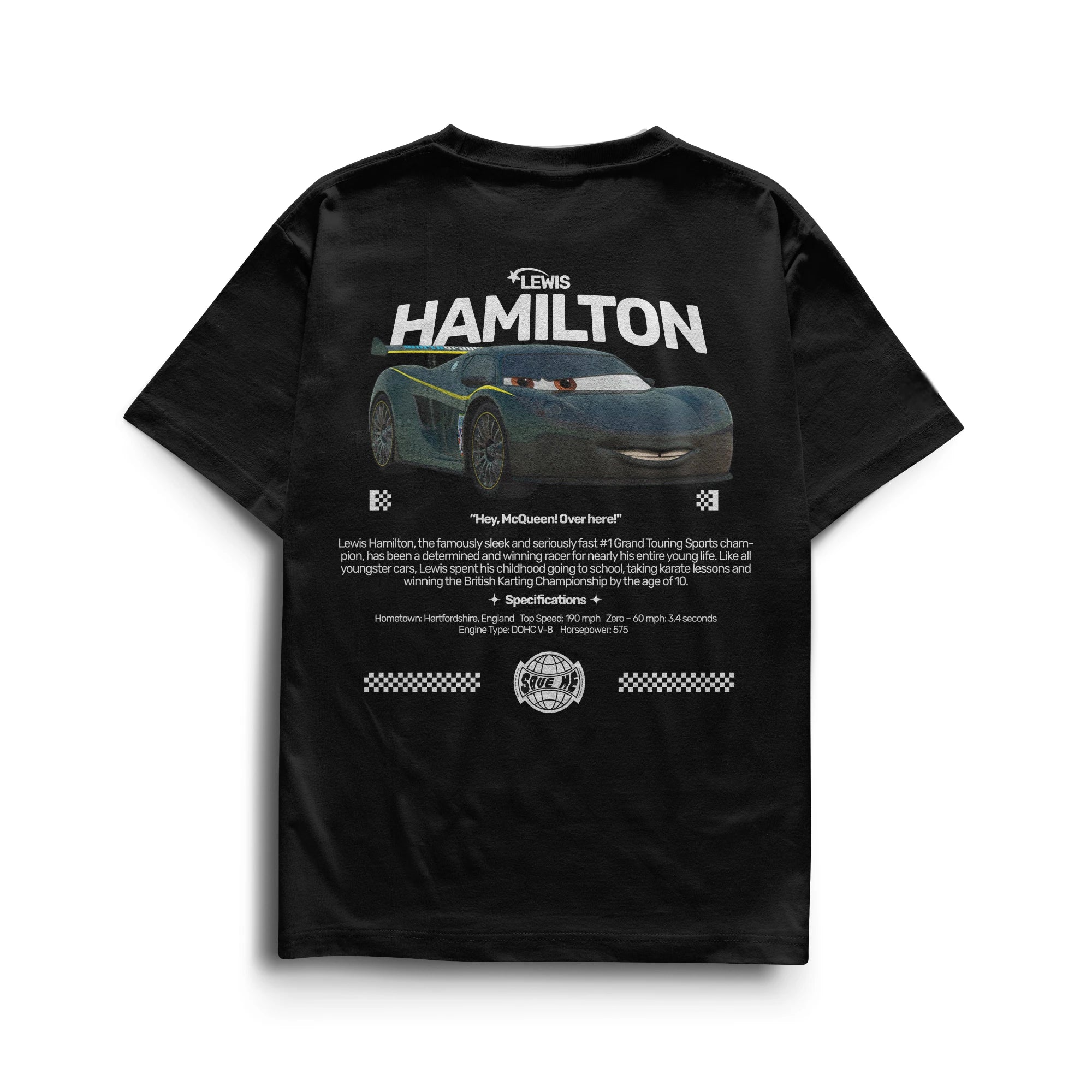 Camiseta Lewis Hamilton Cars