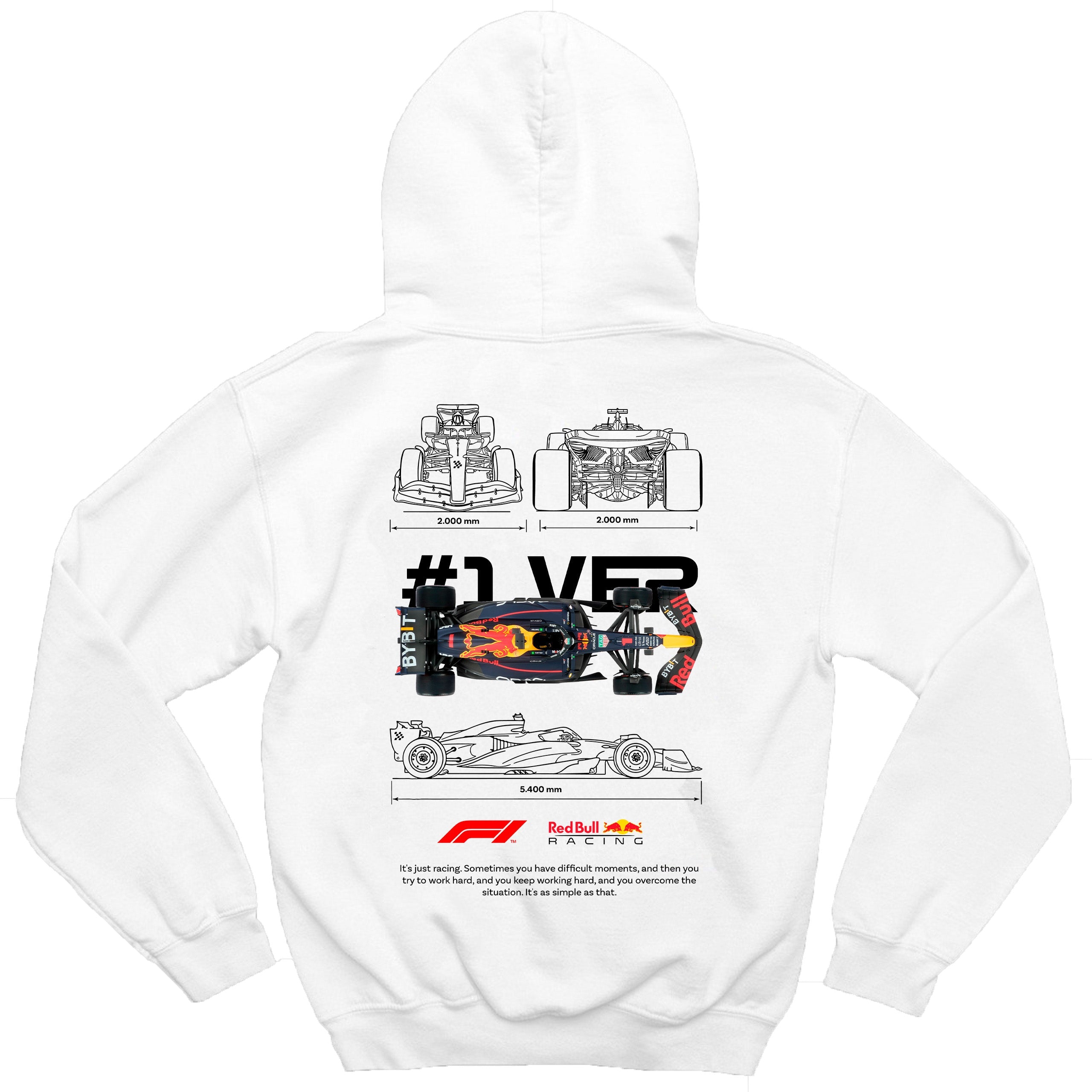 Moletom Verstappen Red Bull F1