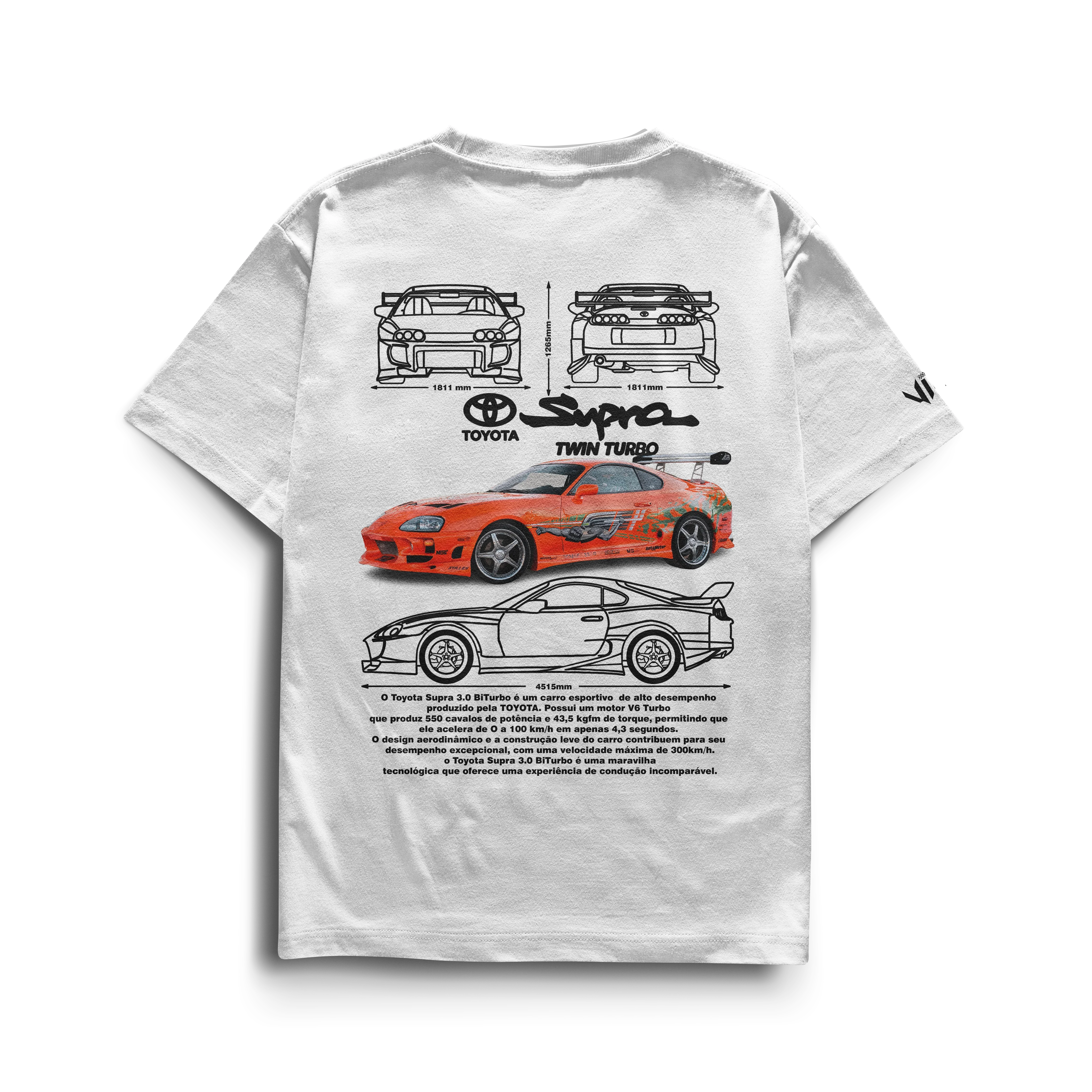 Camiseta Supra Twin Turbo