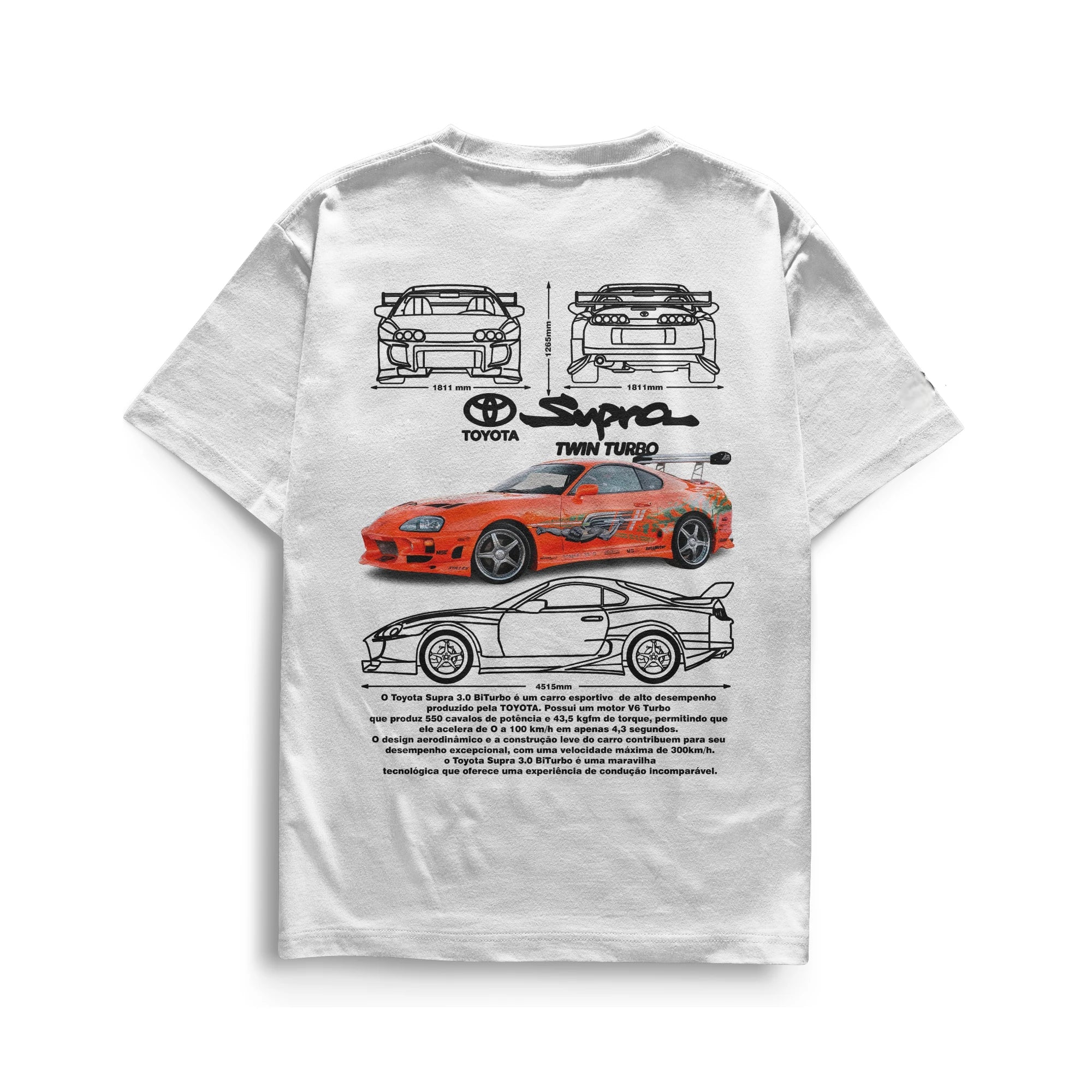 Camiseta Supra Twin Turbo