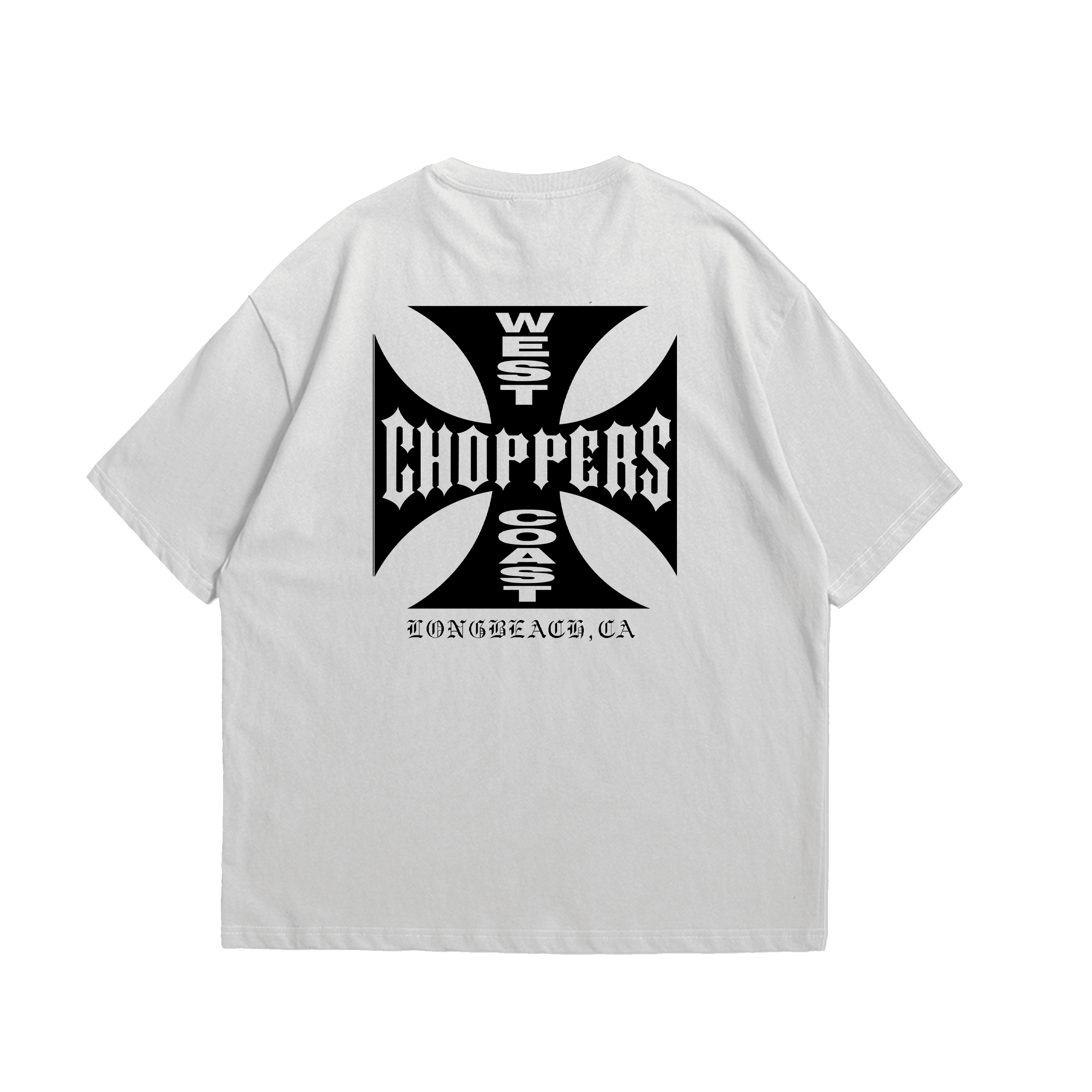 Camiseta masculina oversized O'conner Brian gola canelada e costura reforçada