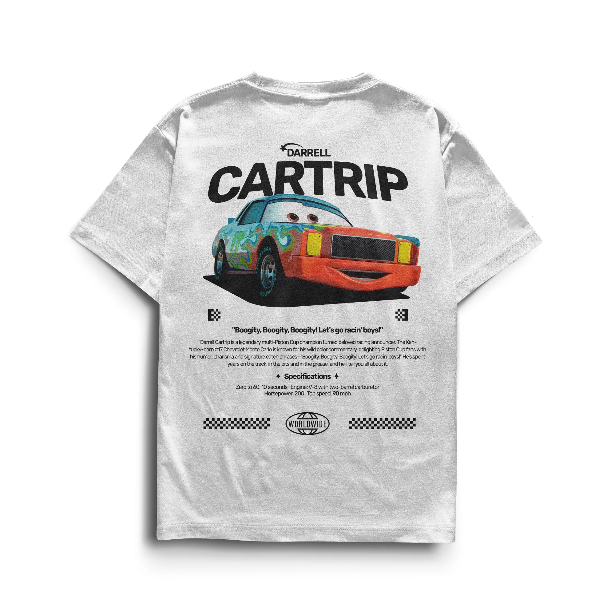 Camiseta Cartrip Cars