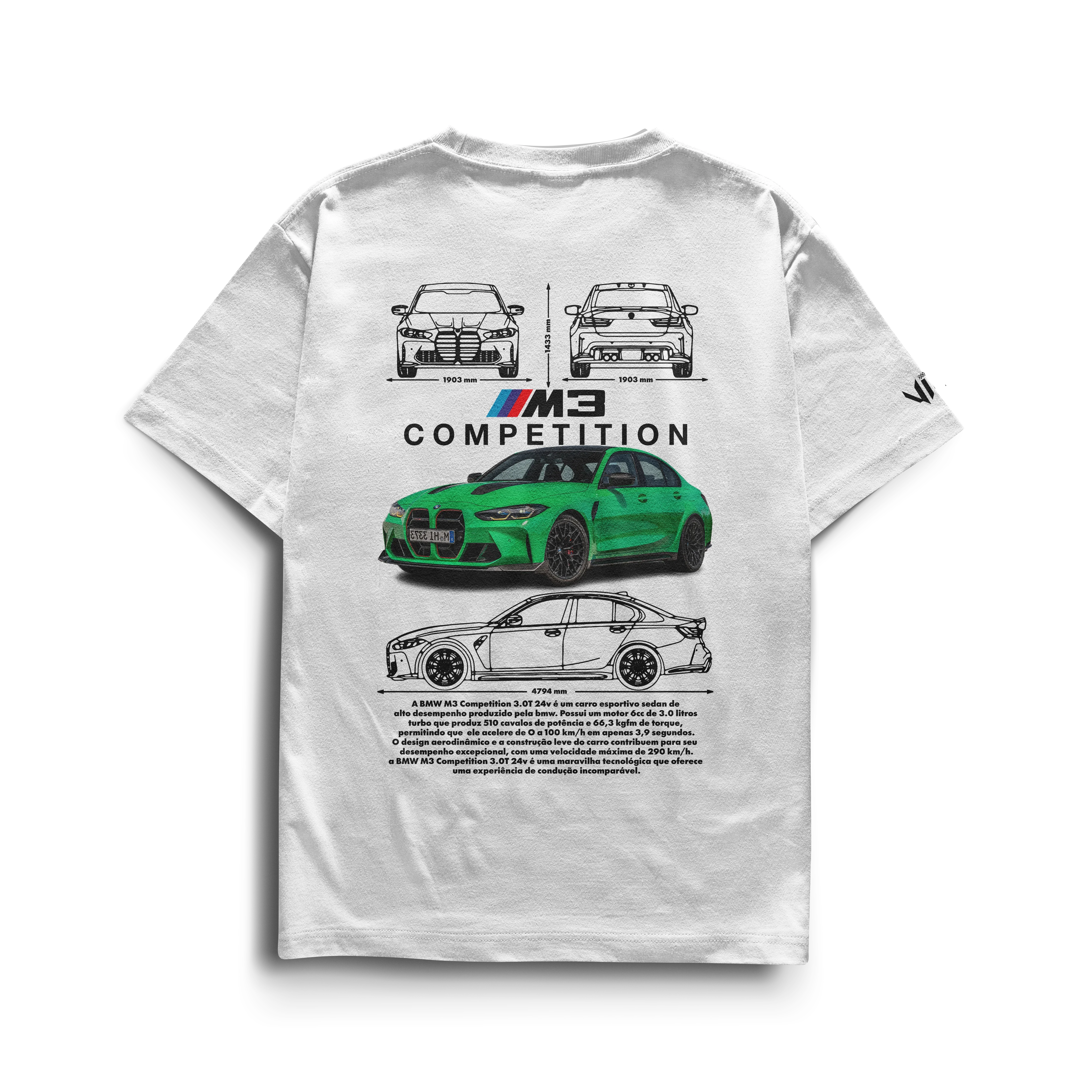 Camiseta BMW M3 Competition