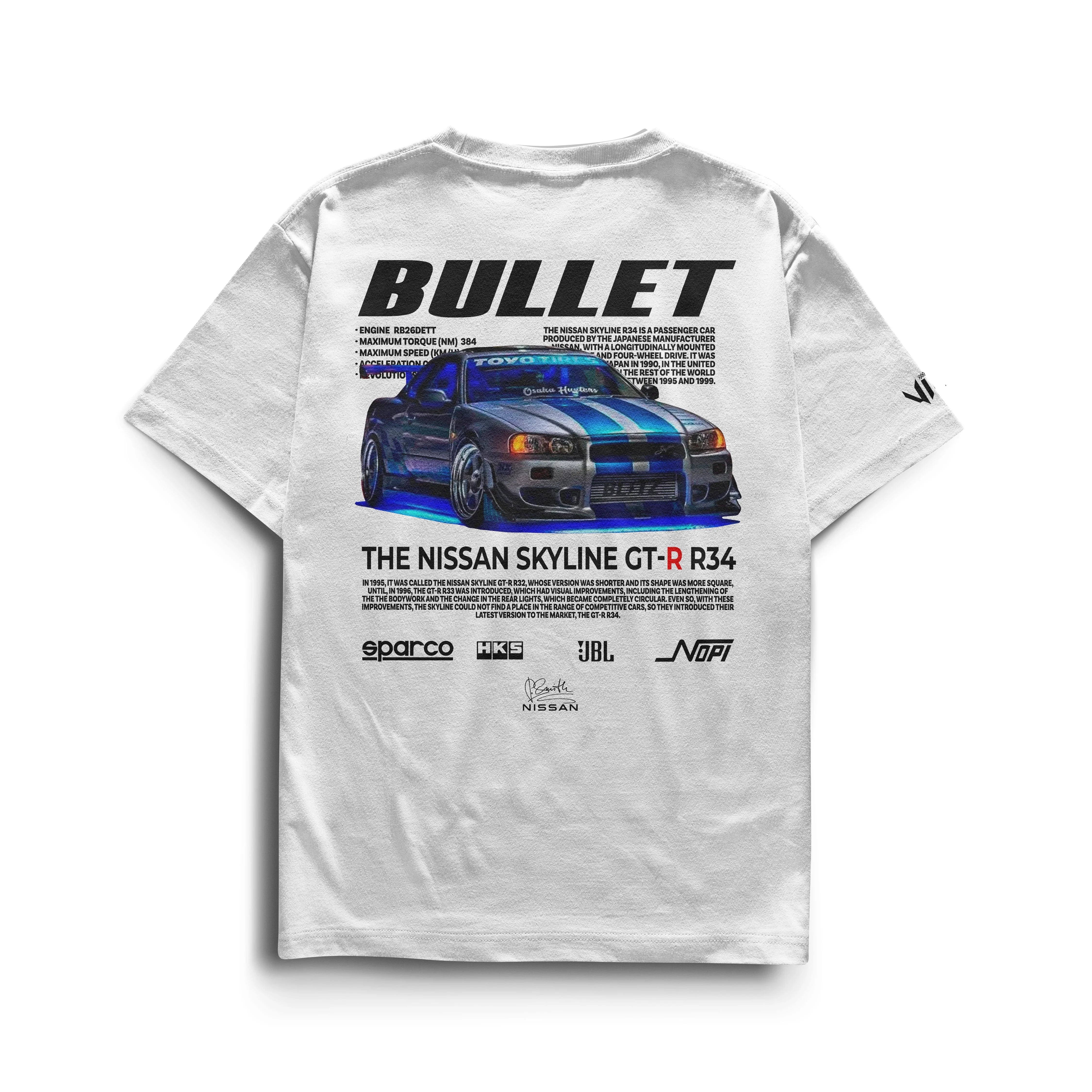 Camiseta Bullet - R34