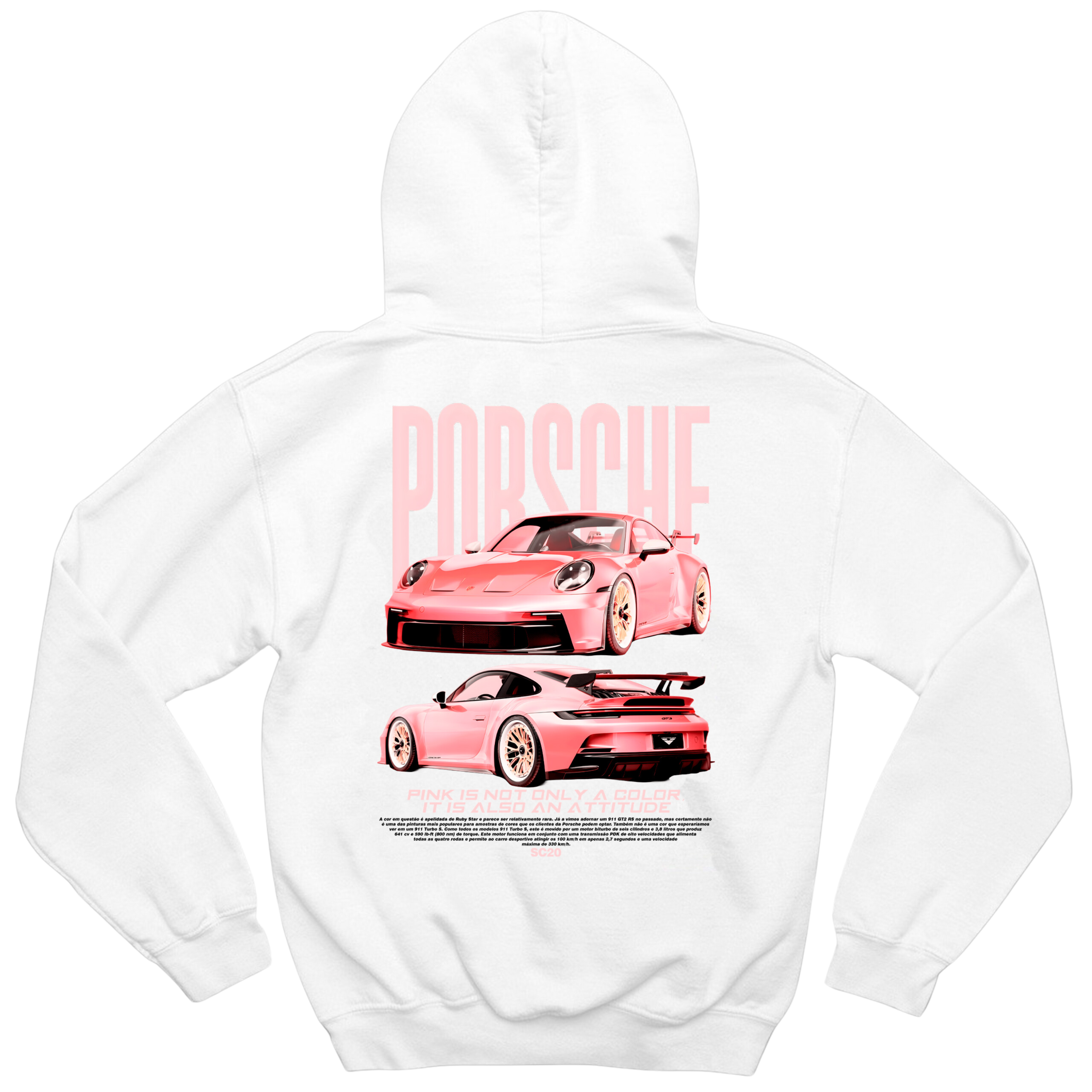 Moletom Porsche Pink