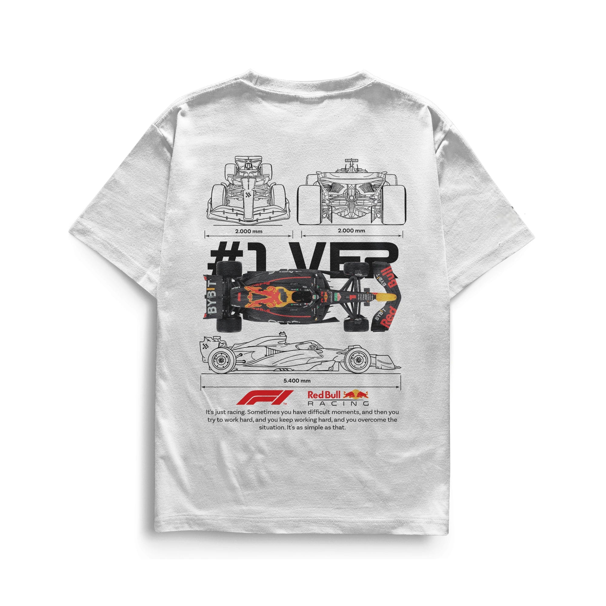Camiseta Verstappen Red Bull F1
