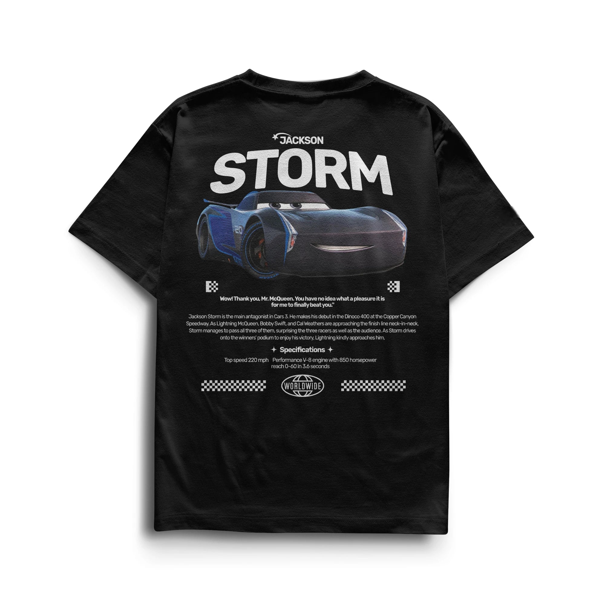 Camiseta Storm Cars